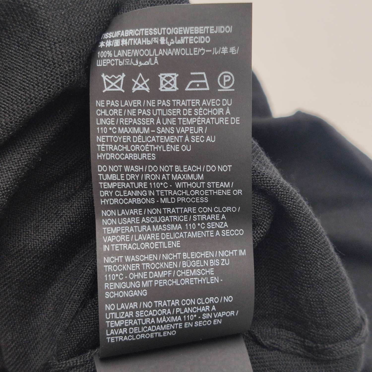 Saint Laurent Paris Saint Laurent Wool Polo Shirt S Size S / US 4 / IT 40 - 7 Thumbnail
