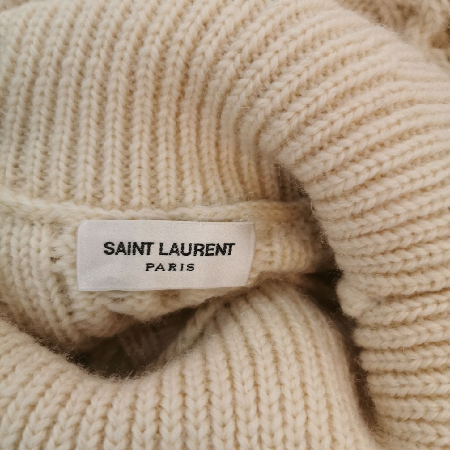 Saint Laurent Paris Saint Laurent Cable Knit Turtleneck Sweater XS Size XS / US 0-2 / IT 36-38 - 5 Thumbnail