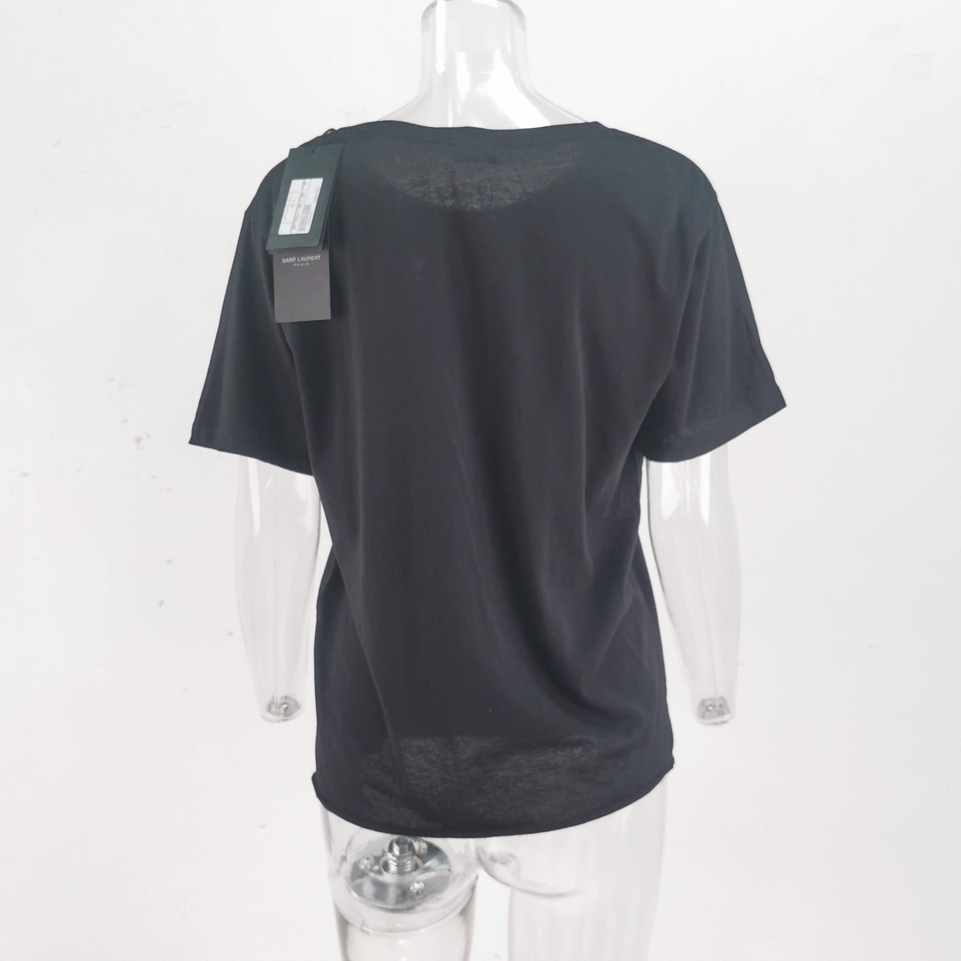Saint Laurent Paris Saint Laurent Palm Tree Print T-Shirt Size M Size US M / EU 48-50 / 2 - 3 Thumbnail