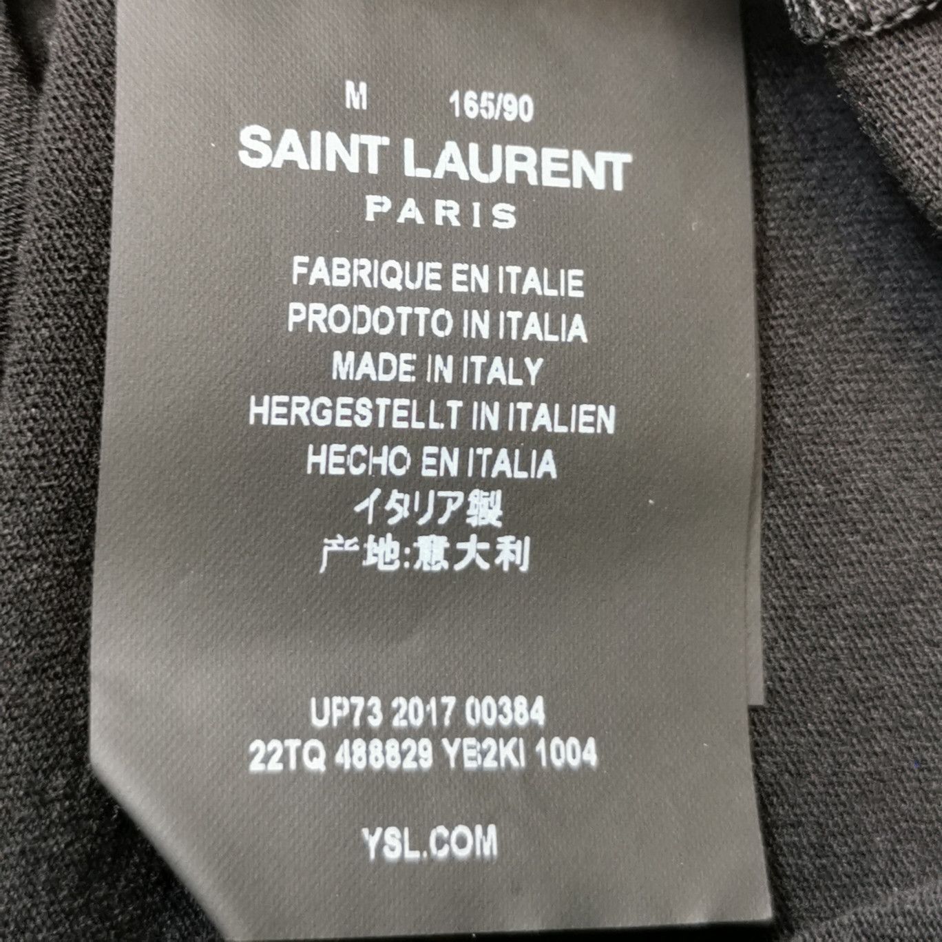 Saint Laurent Paris Saint Laurent Lips Logo T-Shirt Size M Size US M / EU 48-50 / 2 - 6 Thumbnail