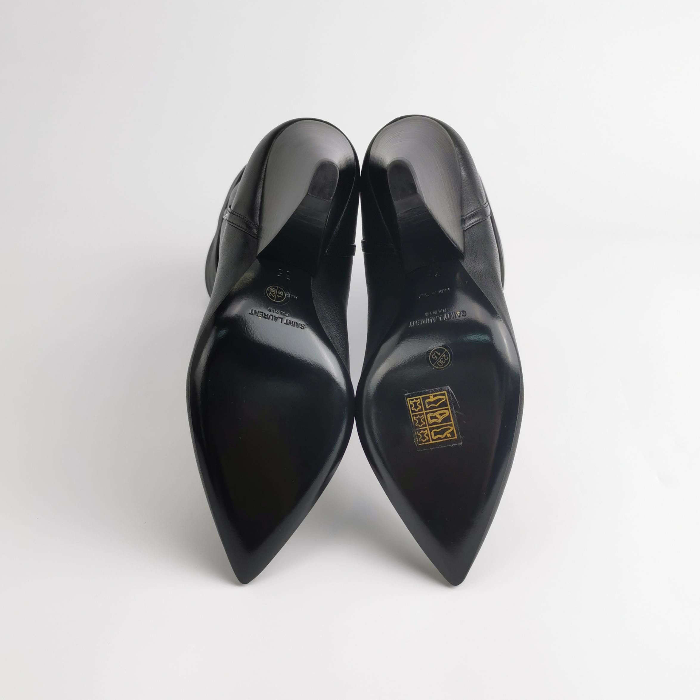 Saint Laurent Paris Saint Laurent YSL Logo Ankle Boots Size 36 Size US 6 / IT 36 - 5 Thumbnail