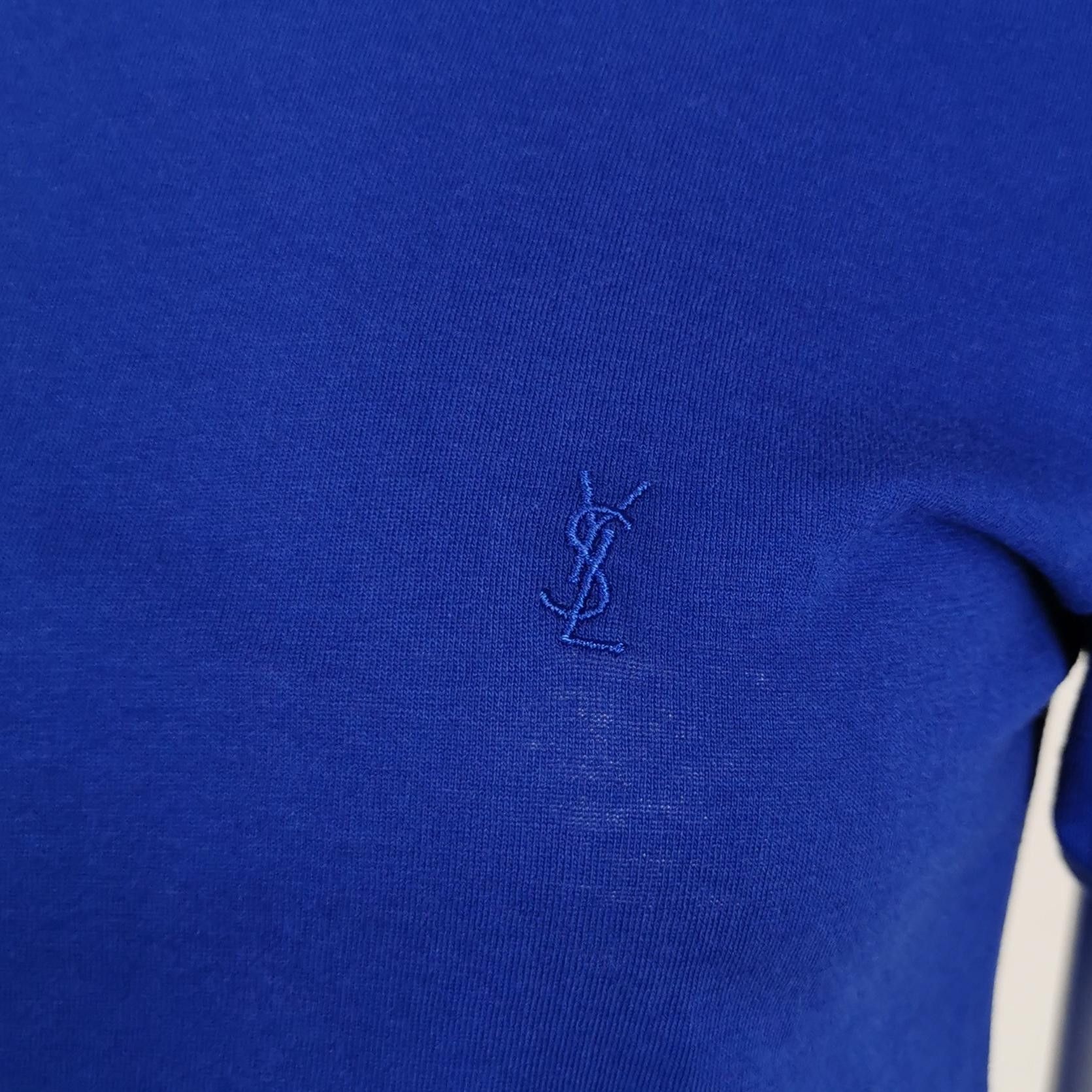 Saint Laurent Paris Saint Laurent Logo Embroidery T-Shirt Size S Size S / US 4 / IT 40 - 3 Thumbnail
