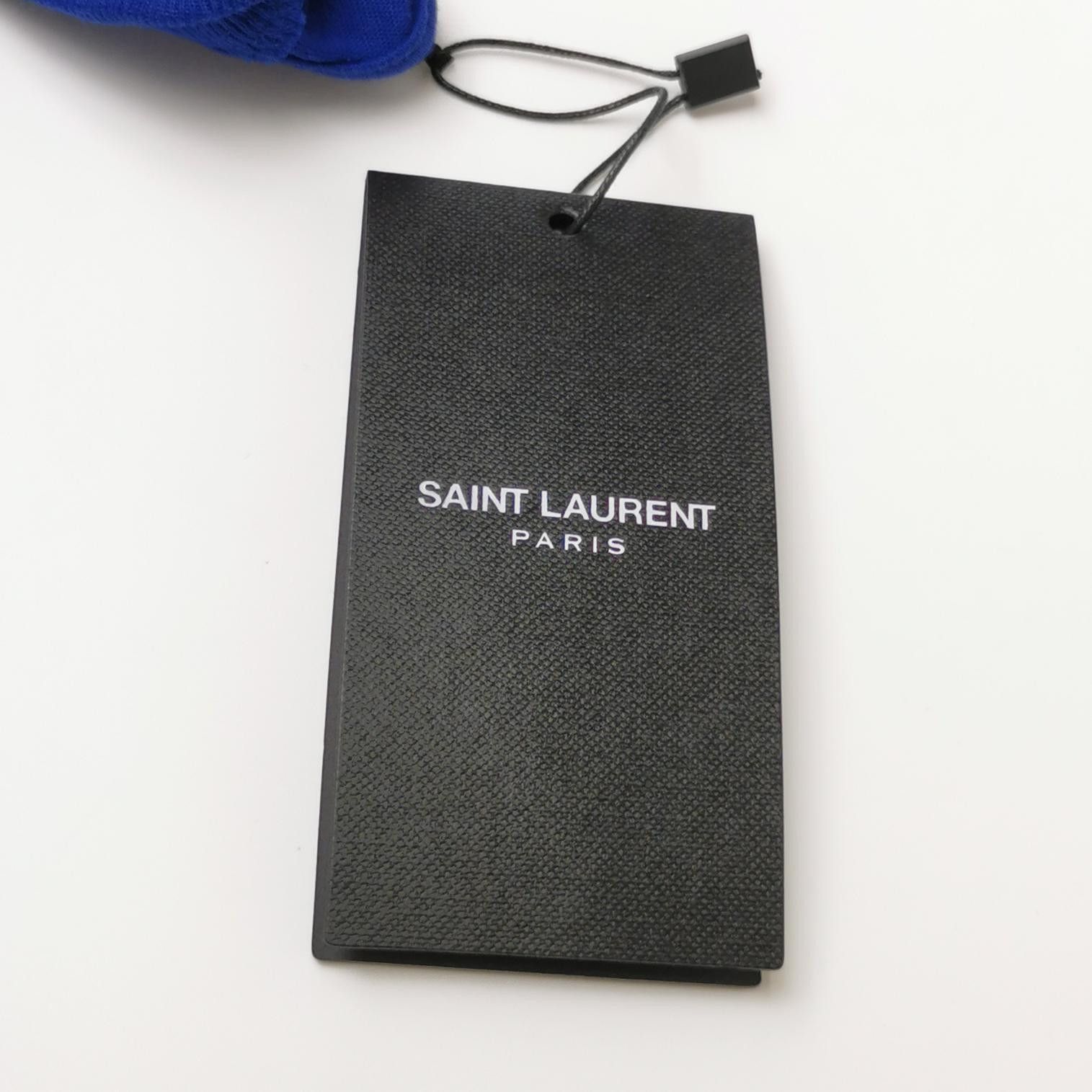 Saint Laurent Paris Saint Laurent Logo Embroidery T-Shirt Size S Size S / US 4 / IT 40 - 4 Thumbnail