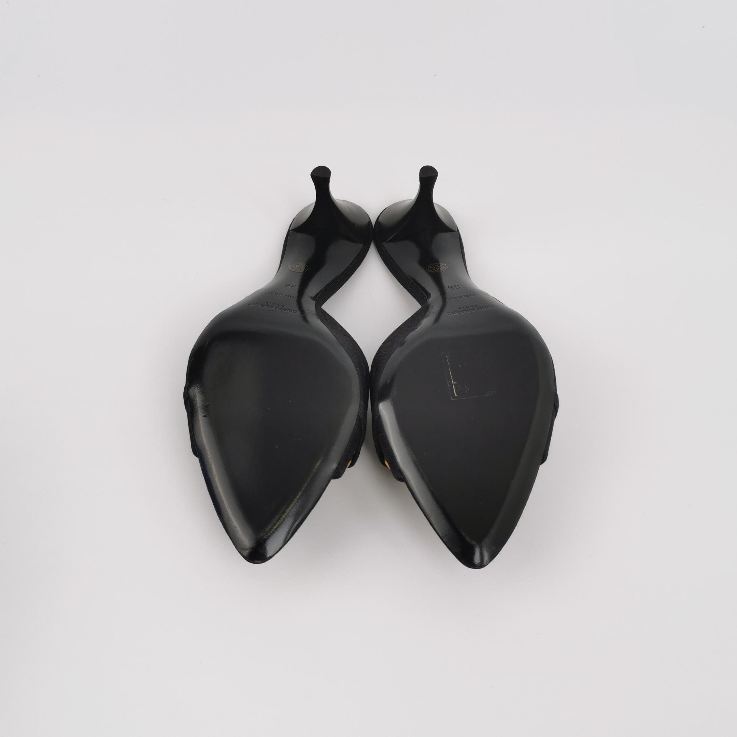 Saint Laurent Paris Saint Laurent Le Maillon Chain Mules Size 38 Size US 8 / IT 38 - 5 Thumbnail