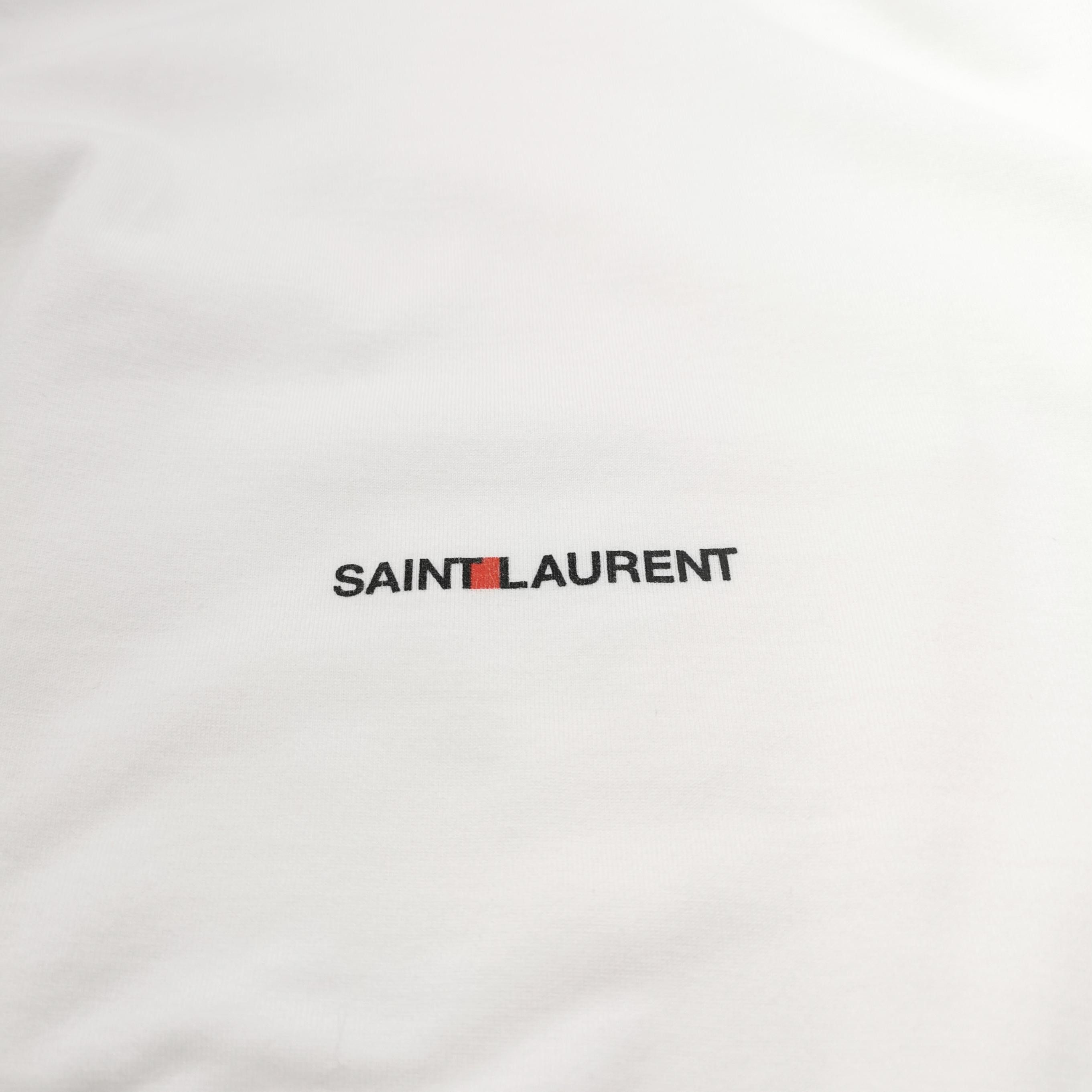 Saint Laurent Paris Saint Laurent Logo T-Shirt Size XS Size US XS / EU 42 / 0 - 3 Thumbnail