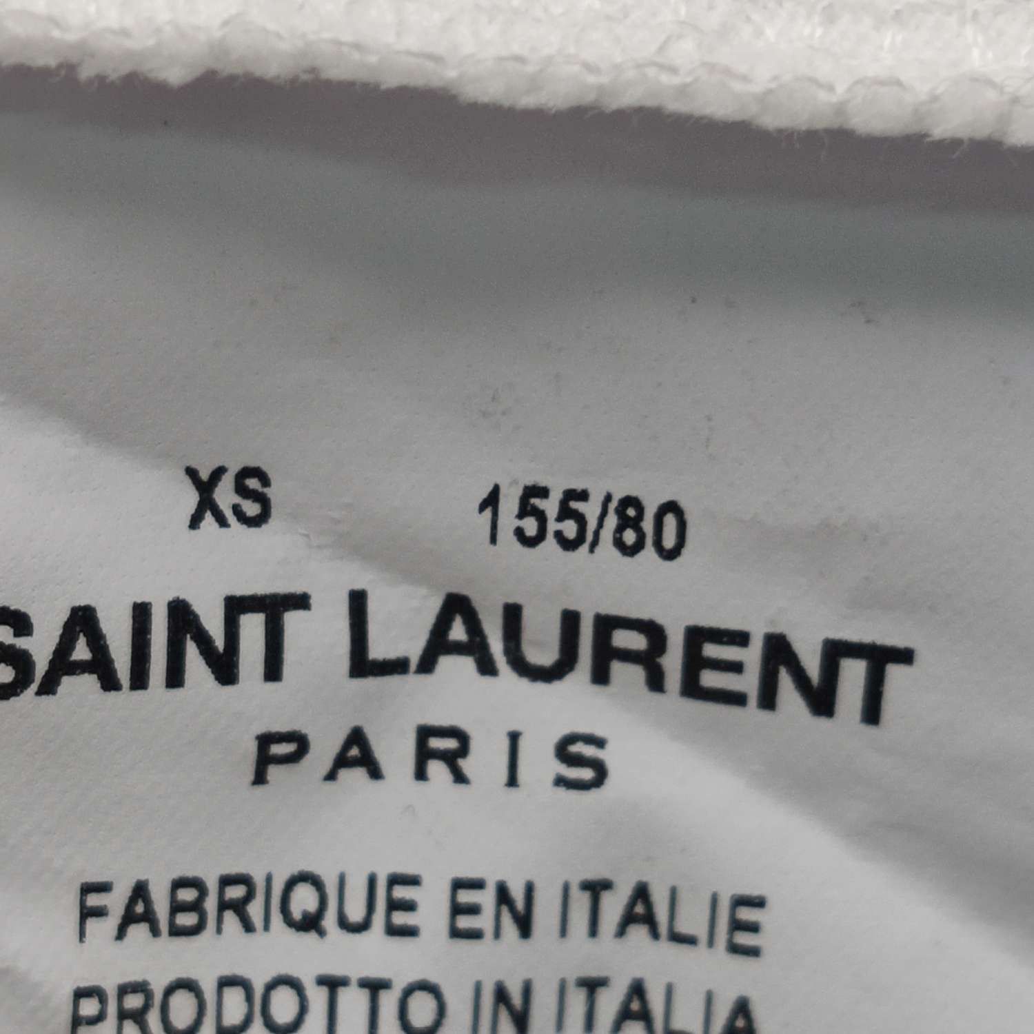Saint Laurent Paris Saint Laurent Logo T-Shirt Size XS Size US XS / EU 42 / 0 - 5 Thumbnail