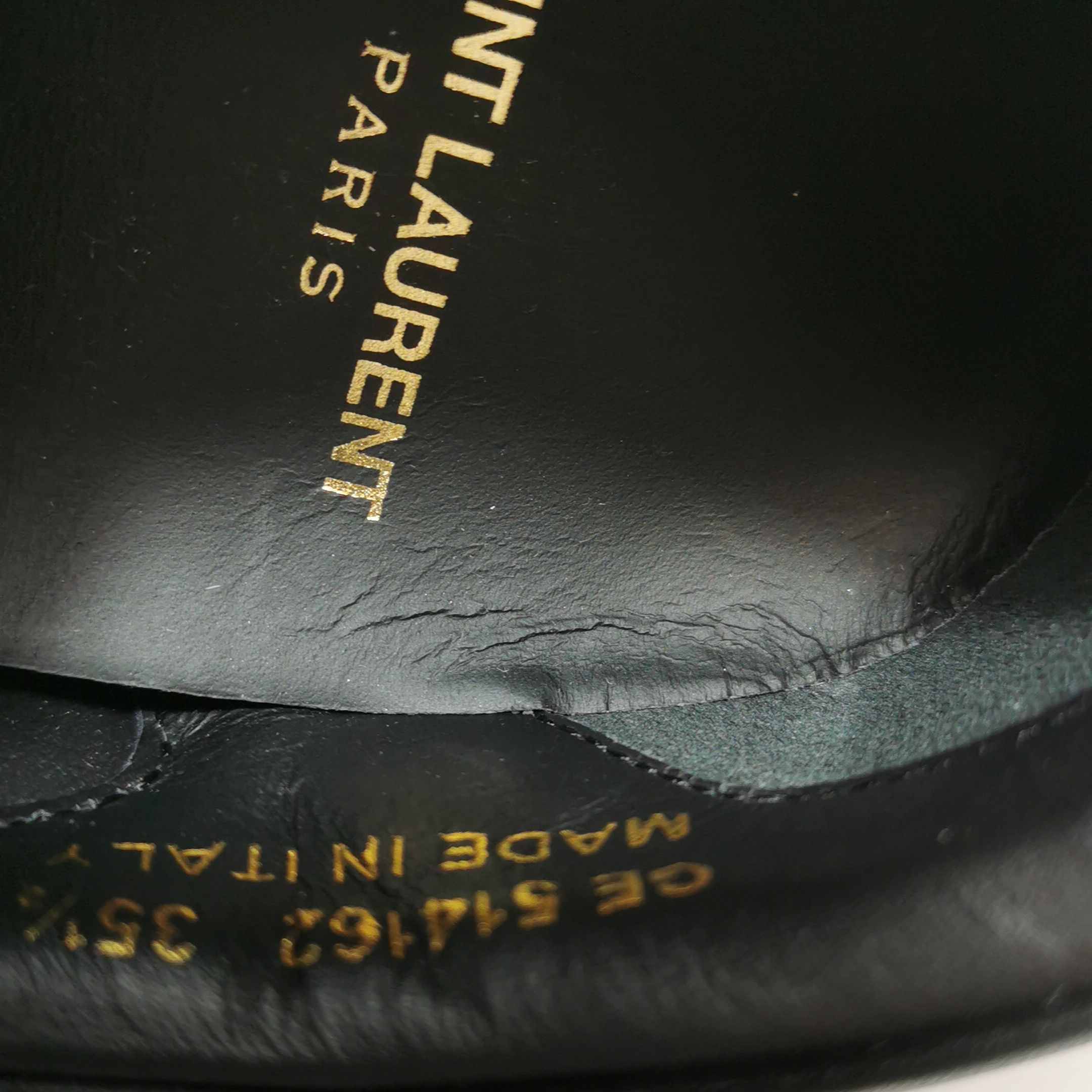 Saint Laurent Paris Saint Laurent Blue Logo Low-Top Sneakers Size 35.5 Size US 5.5 / IT 35.5 - 9 Thumbnail