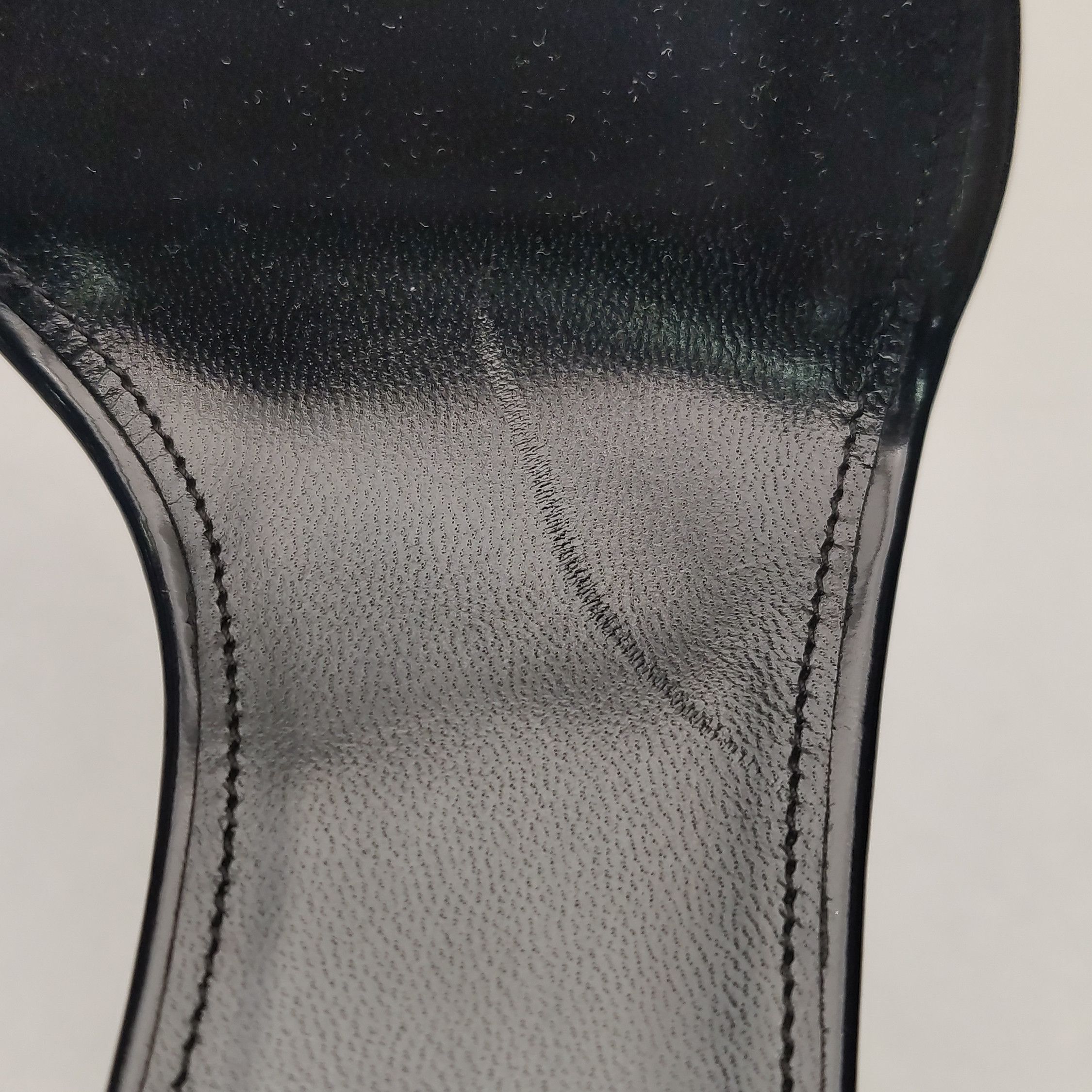 Saint Laurent Paris Saint Laurent Opyum Logo Heel Sandals Size 37.5 Size US 7.5 / IT 37.5 - 9 Thumbnail