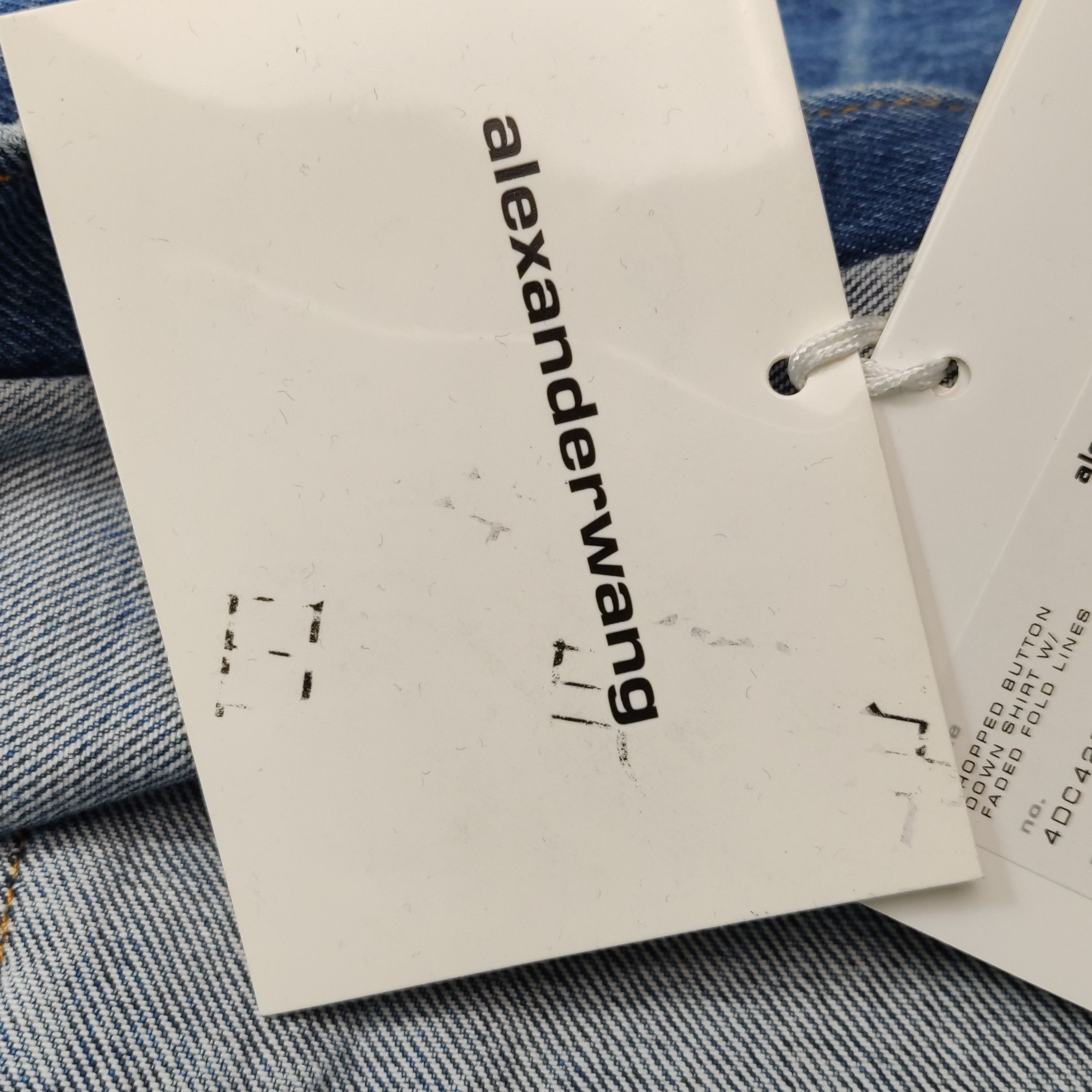 Alexander Wang Alexander Wang Denim Jacket Size S Size S / US 4 / IT 40 - 9 Thumbnail