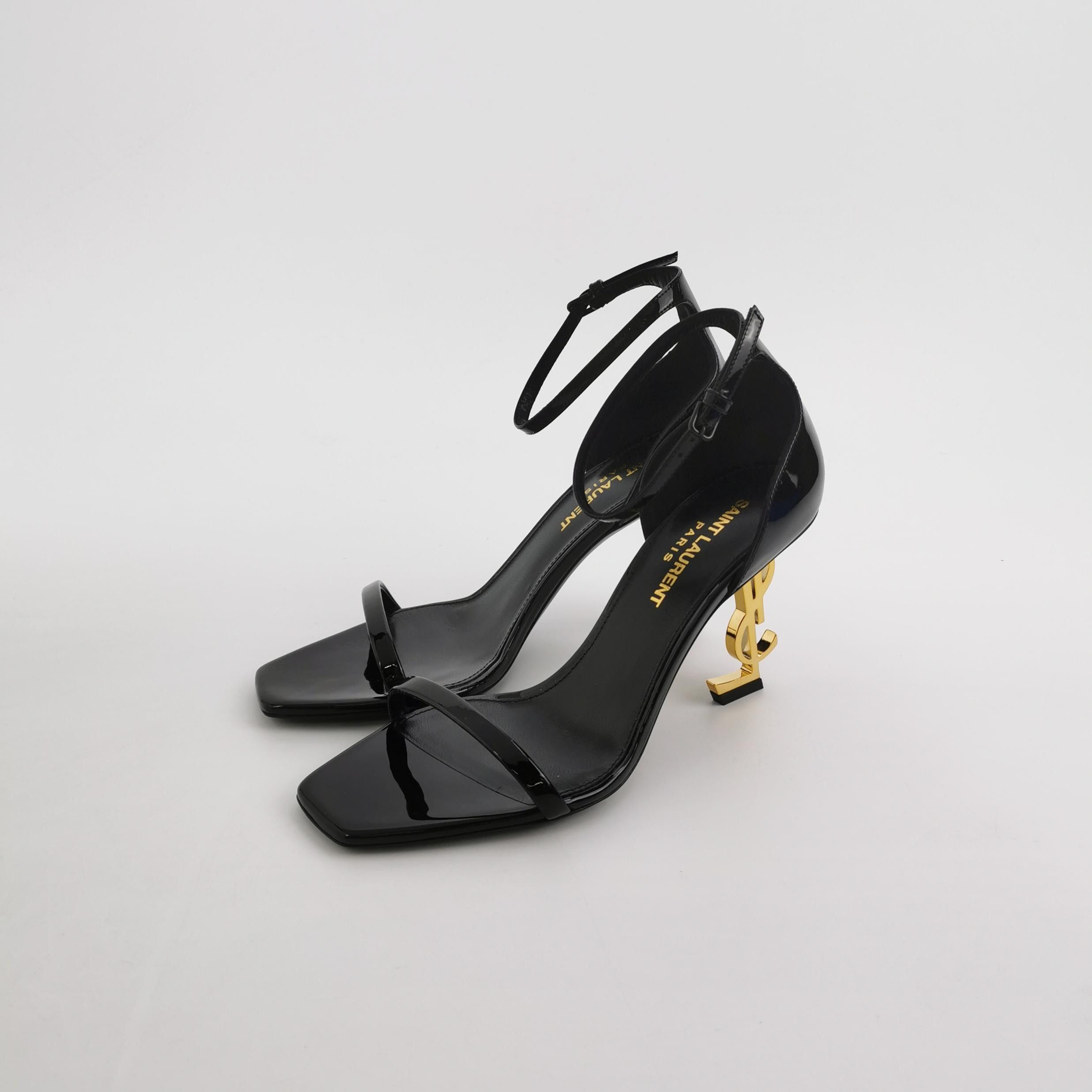 Saint Laurent Paris Saint Laurent Opyum Patent Logo Heels Size 35 Size US 5 / IT 35 - 2 Thumbnail