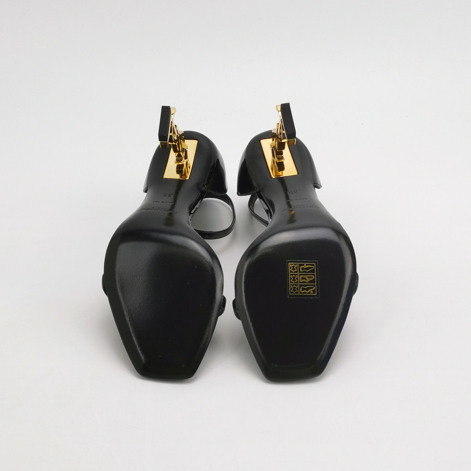 Saint Laurent Paris Saint Laurent Opyum Patent Logo Heels Size 35 Size US 5 / IT 35 - 5 Thumbnail