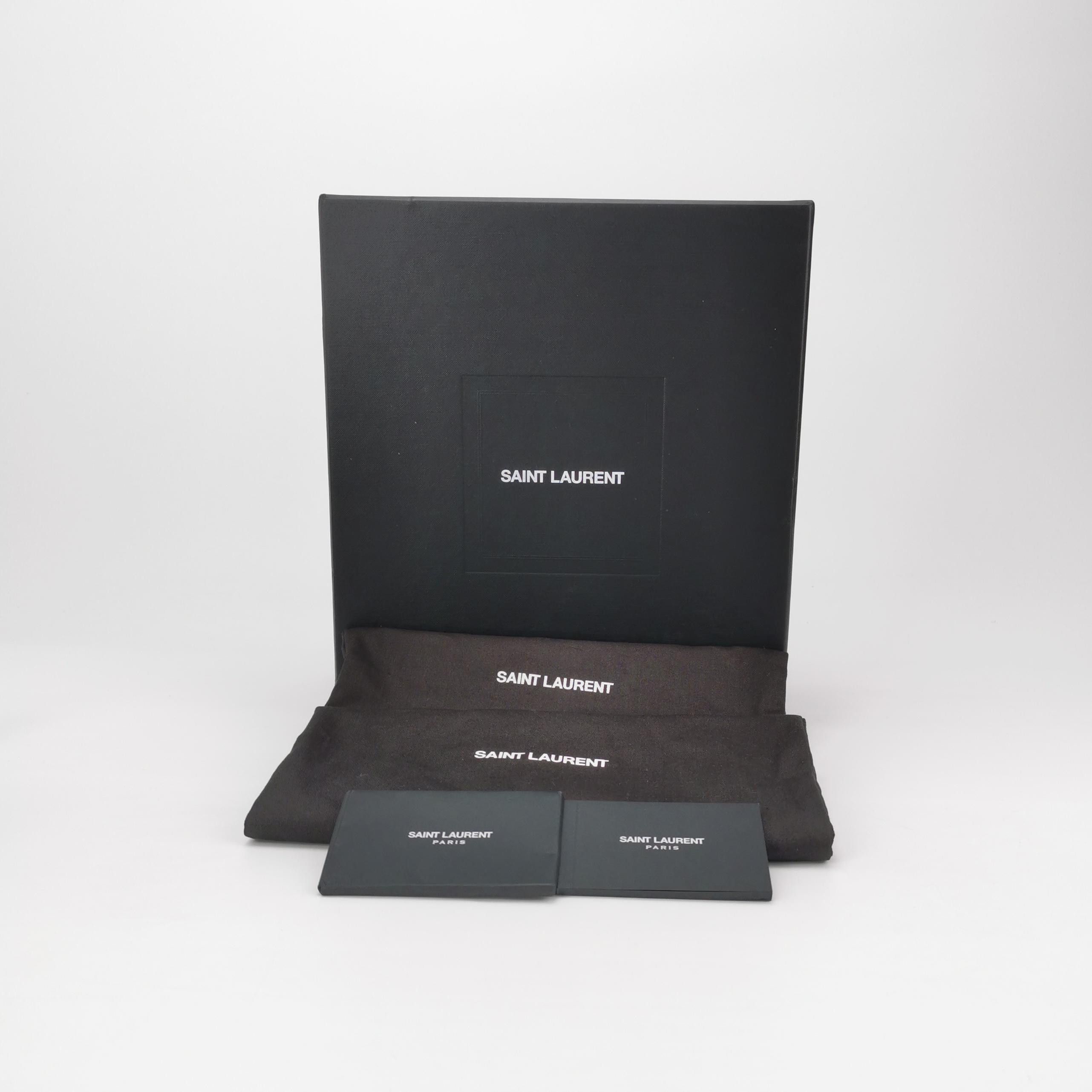 Saint Laurent Paris Saint Laurent Opyum Patent Leather Sandals Size 37 Size US 7 / IT 37 - 6 Thumbnail