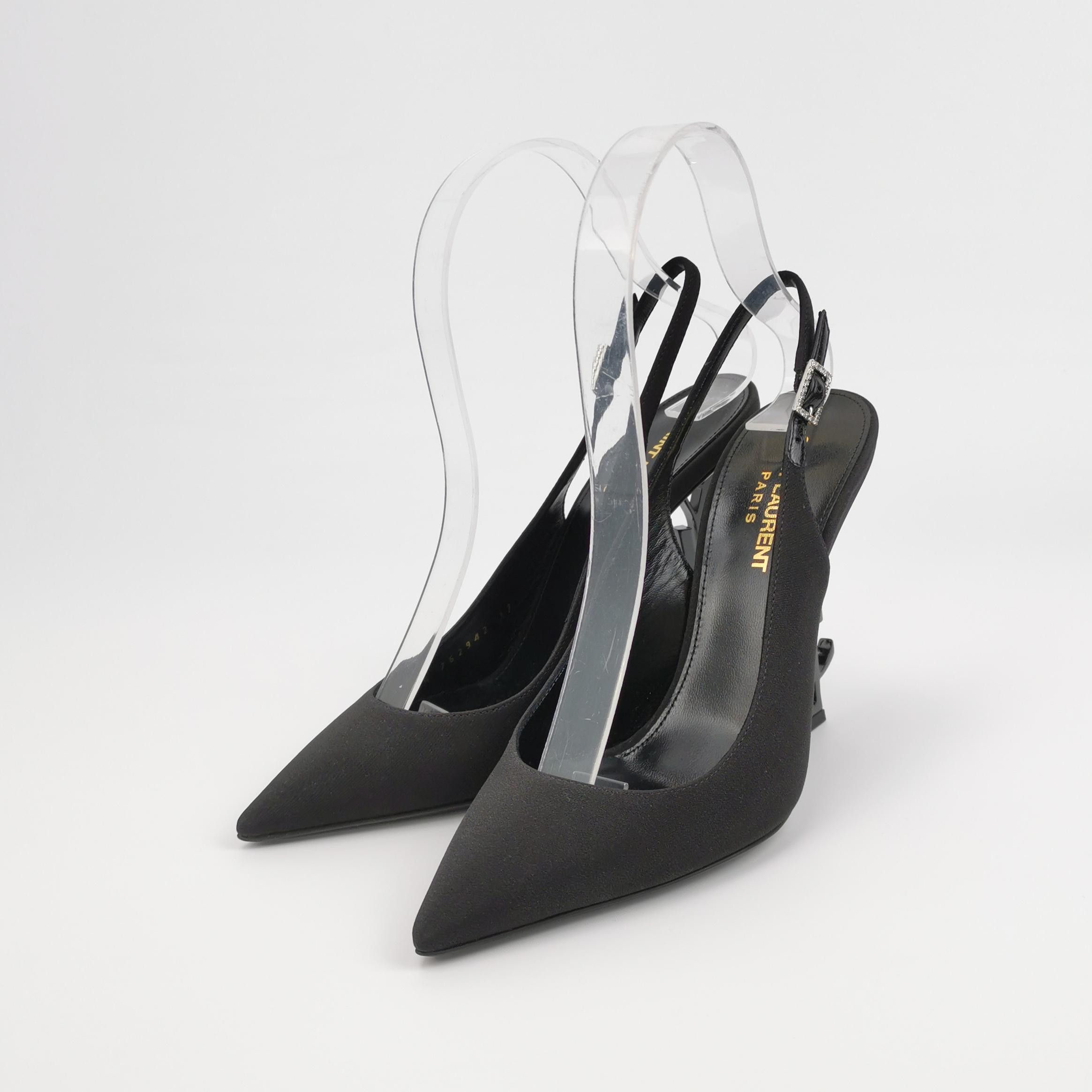 Saint Laurent Paris Saint Laurent Opyum Heels Size 37 Size US 7 / IT 37 - 2 Thumbnail