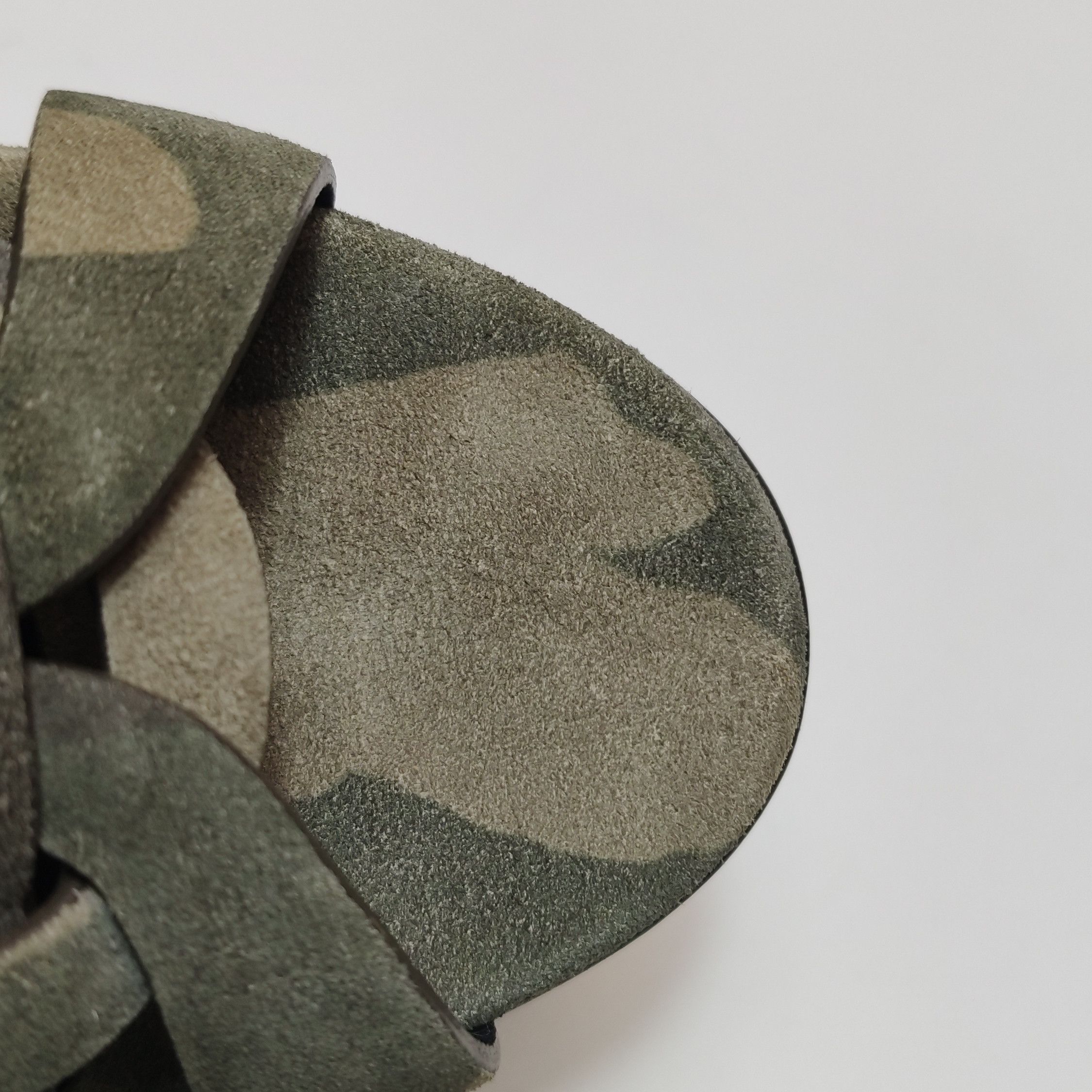 Saint Laurent Paris Saint Laurent Camo Suede Tribute Sandals Size 36.5 Size US 6.5 / IT 36.5 - 9 Thumbnail