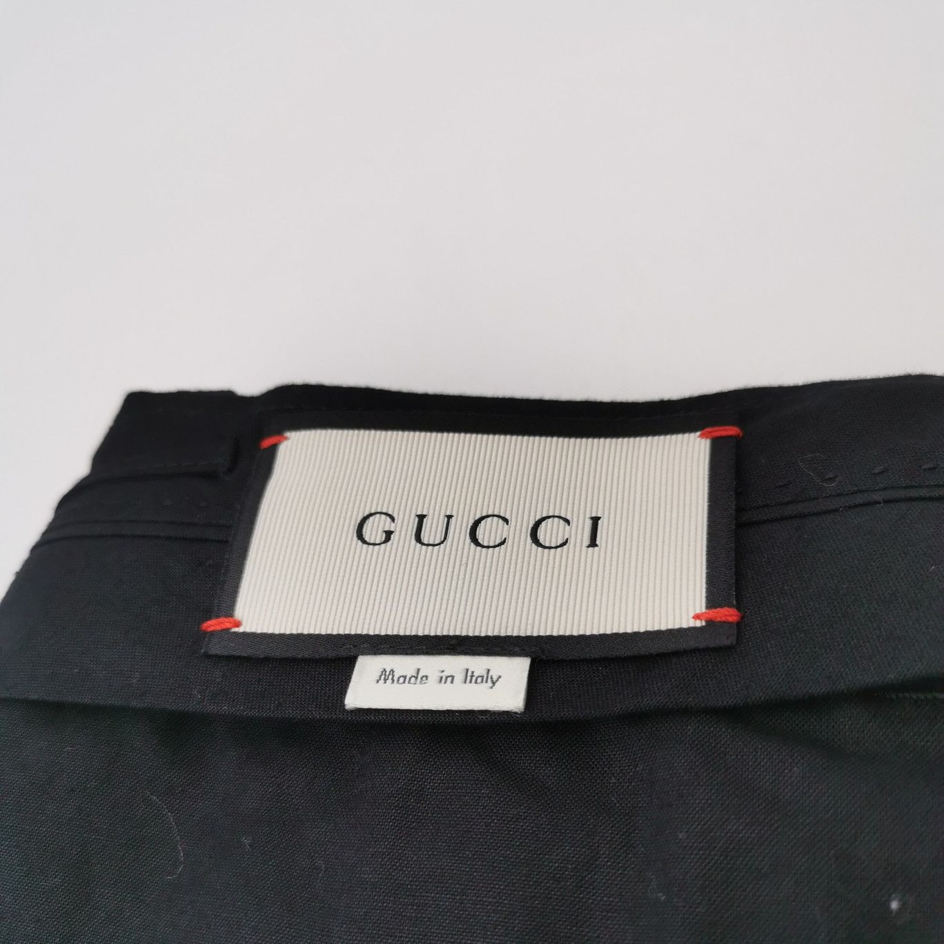 Gucci Gucci Black Wool Pants Size 36 Size 25" / US 0 / IT 36 - 6 Thumbnail