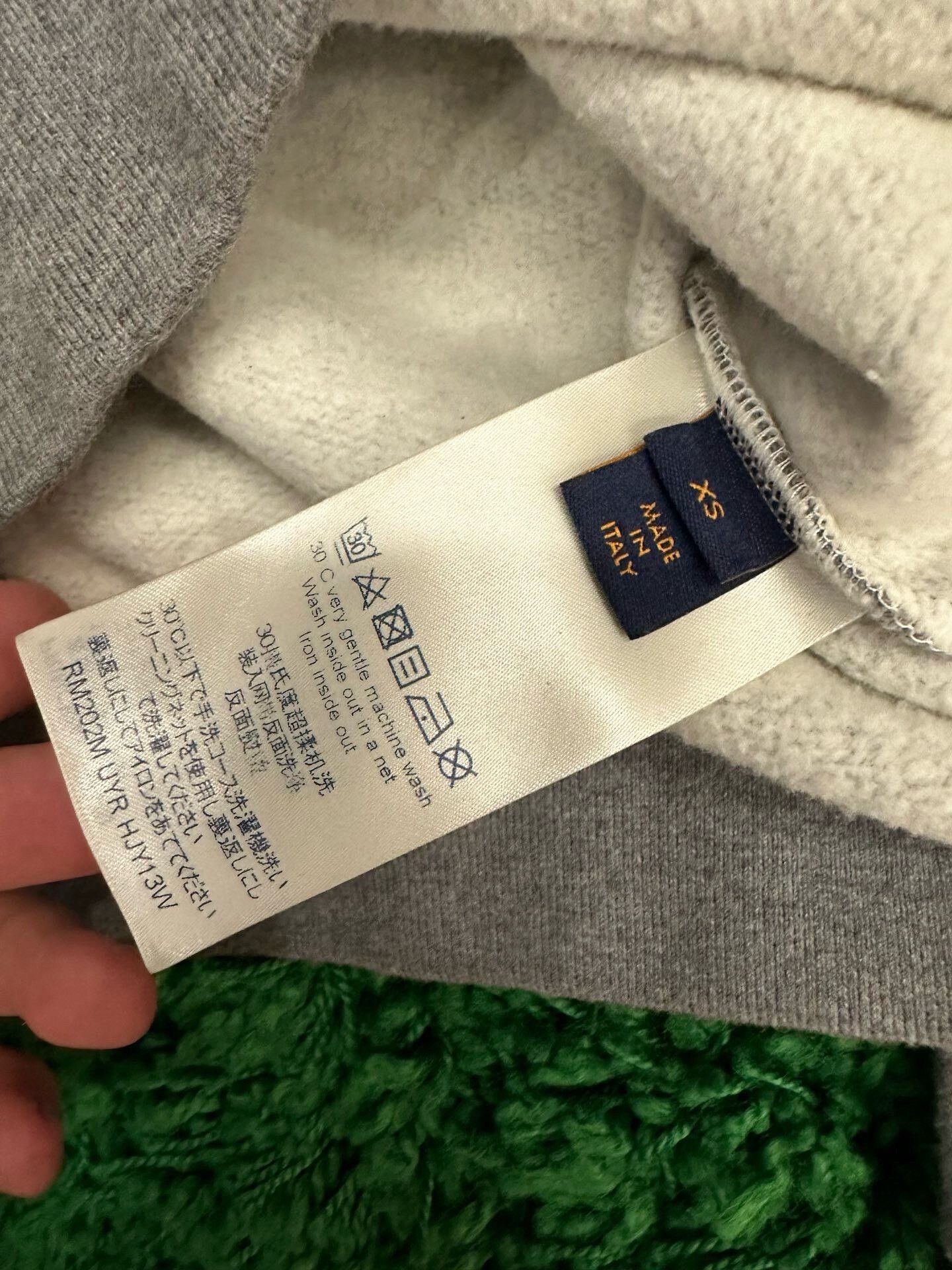 Louis Vuitton Louis Vuitton x Nigo Squared Logo Sweatshirt Size XS Size US XS / EU 42 / 0 - 7 Thumbnail