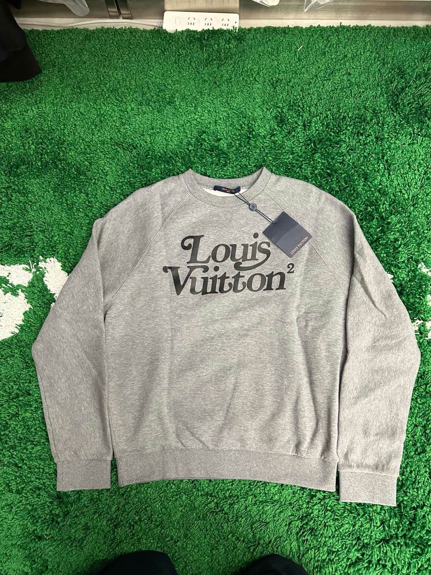Louis Vuitton Louis Vuitton x Nigo Squared Logo Sweatshirt Size XS Size US XS / EU 42 / 0 - 4 Thumbnail