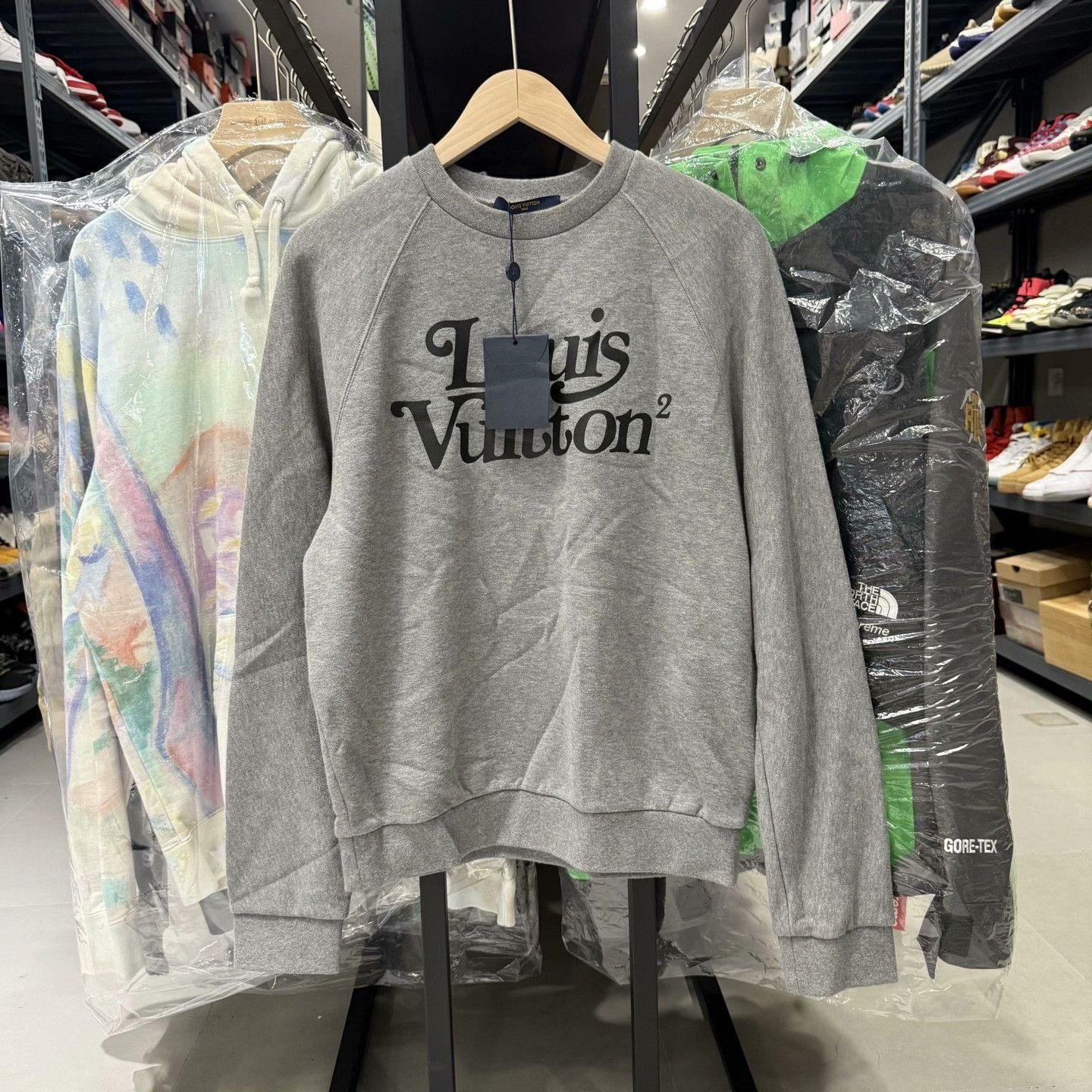 Louis Vuitton Louis Vuitton x Nigo Squared Sweatshirt Size XS Size US XS / EU 42 / 0 - 2 Thumbnail