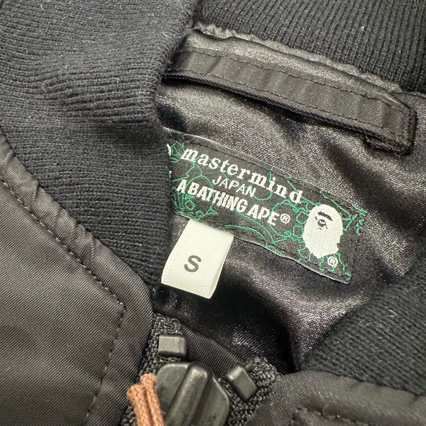 Bape × Mastermind Japan BAPE x Mastermind Japan Skull Bomber Jacket Size S Size US S / EU 44-46 / 1 - 5 Thumbnail