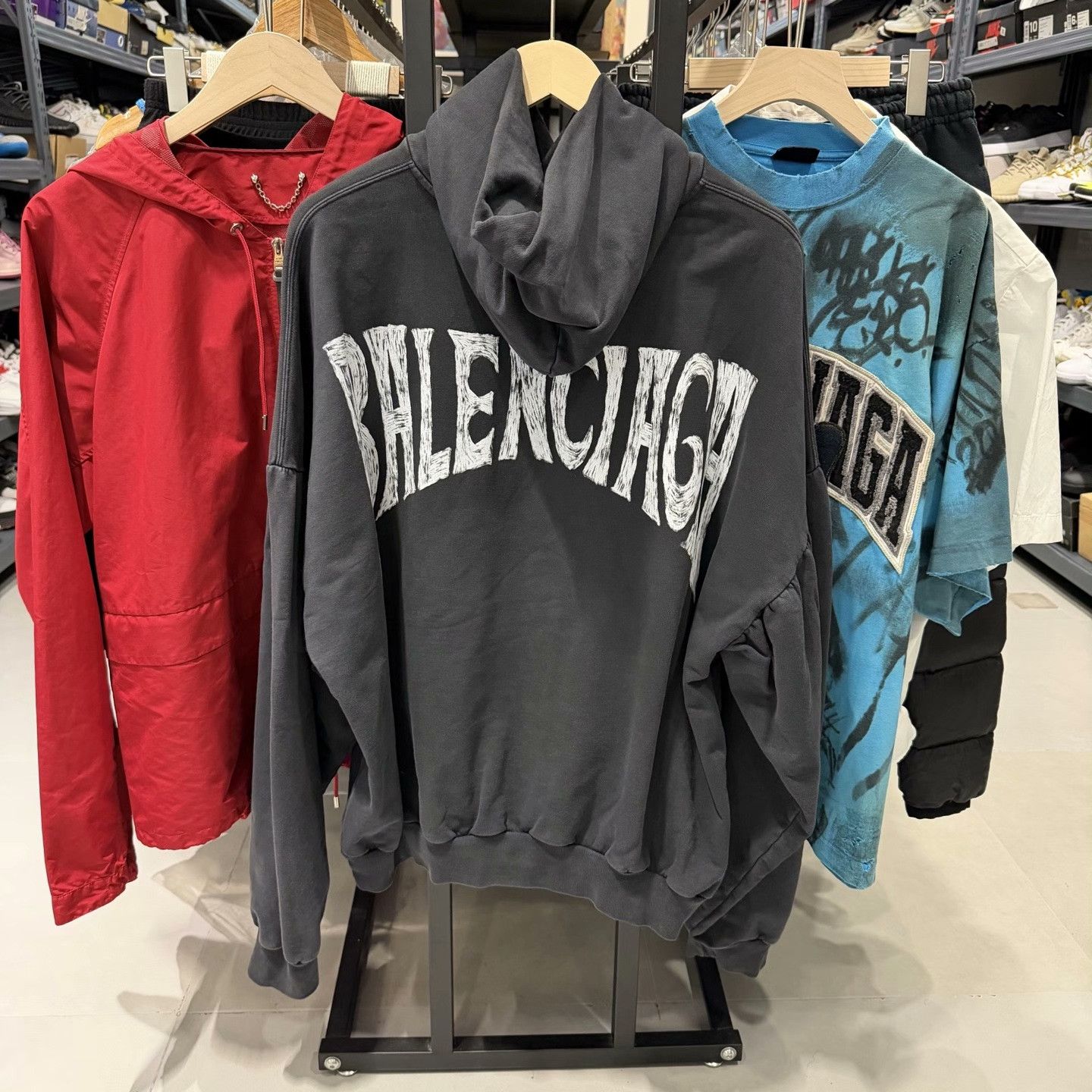 Balenciaga Balenciaga Paris Sunset Hoodie Size 2 Size US M / EU 48-50 / 2 - 3 Thumbnail