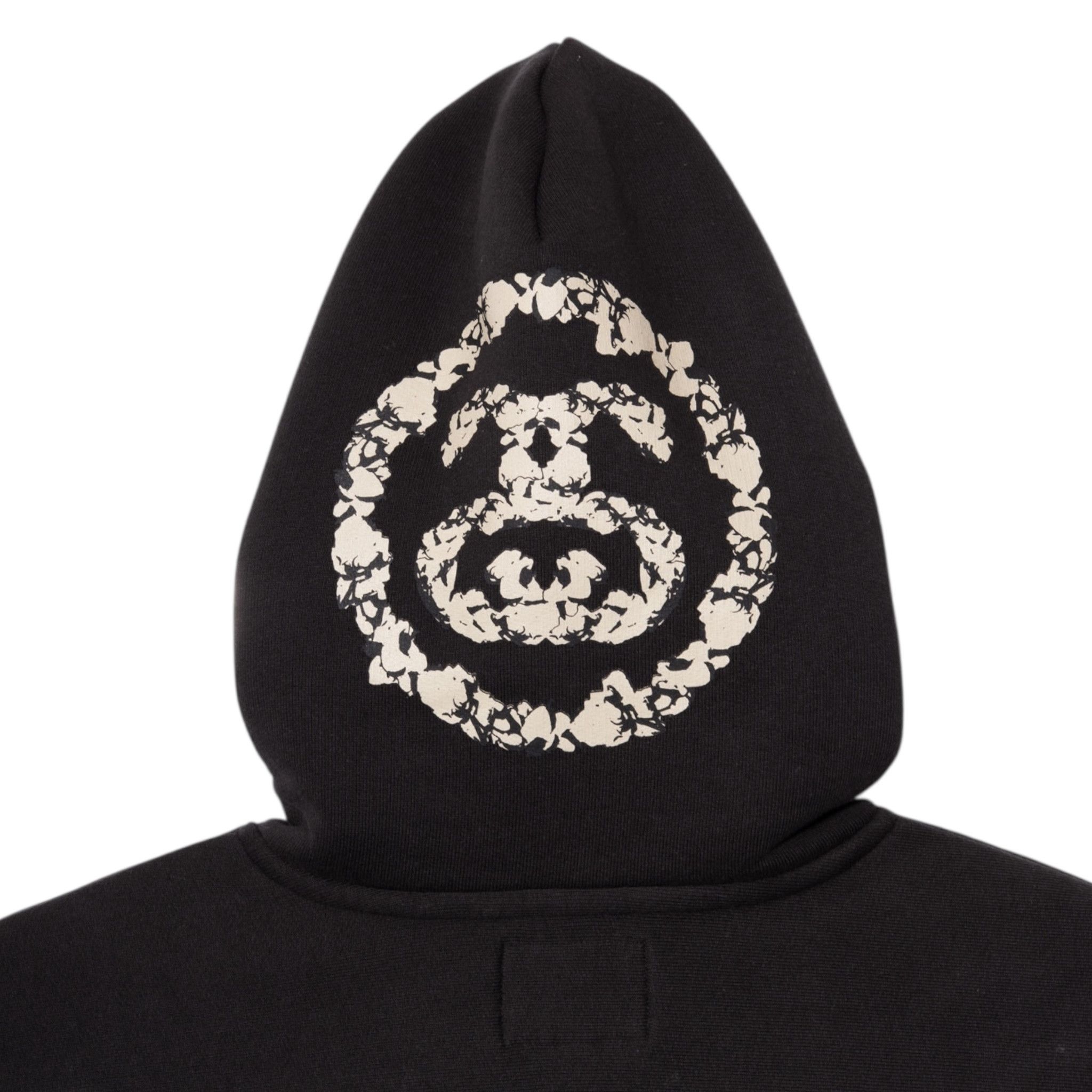 DENIM TEARS x Stussy Never Renege Hooded Sweatshirt Black Size US S / EU 44-46 / 1 - 3 Thumbnail