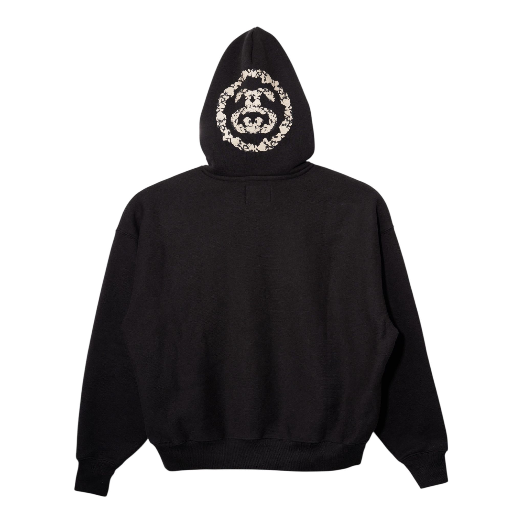 DENIM TEARS x Stussy Never Renege Hooded Sweatshirt Black Size US S / EU 44-46 / 1 - 2 Thumbnail