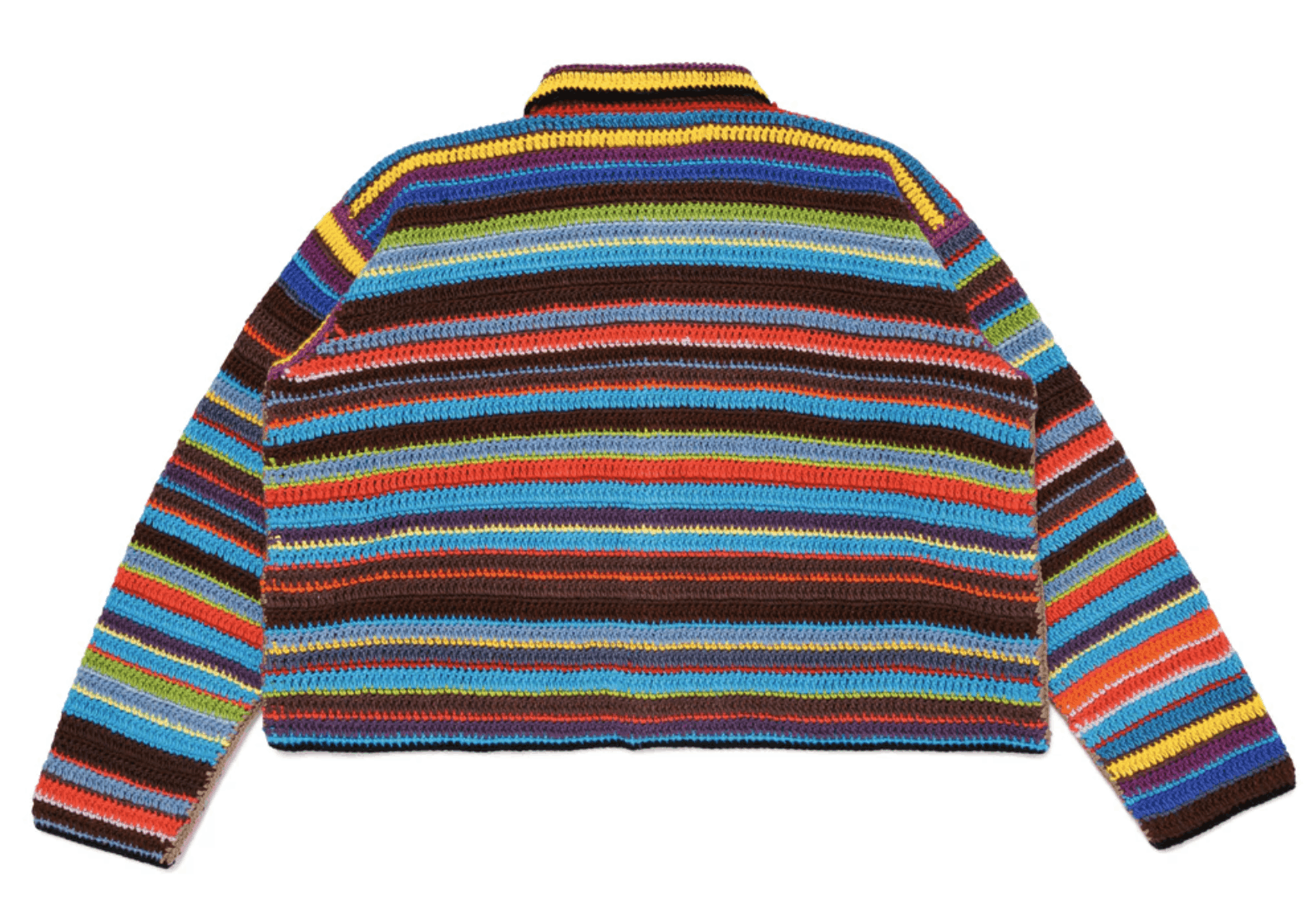 Cactus Plant Flea Market Crochet Knit Cardigan Blue Size US S / EU 44-46 / 1 - 2 Thumbnail