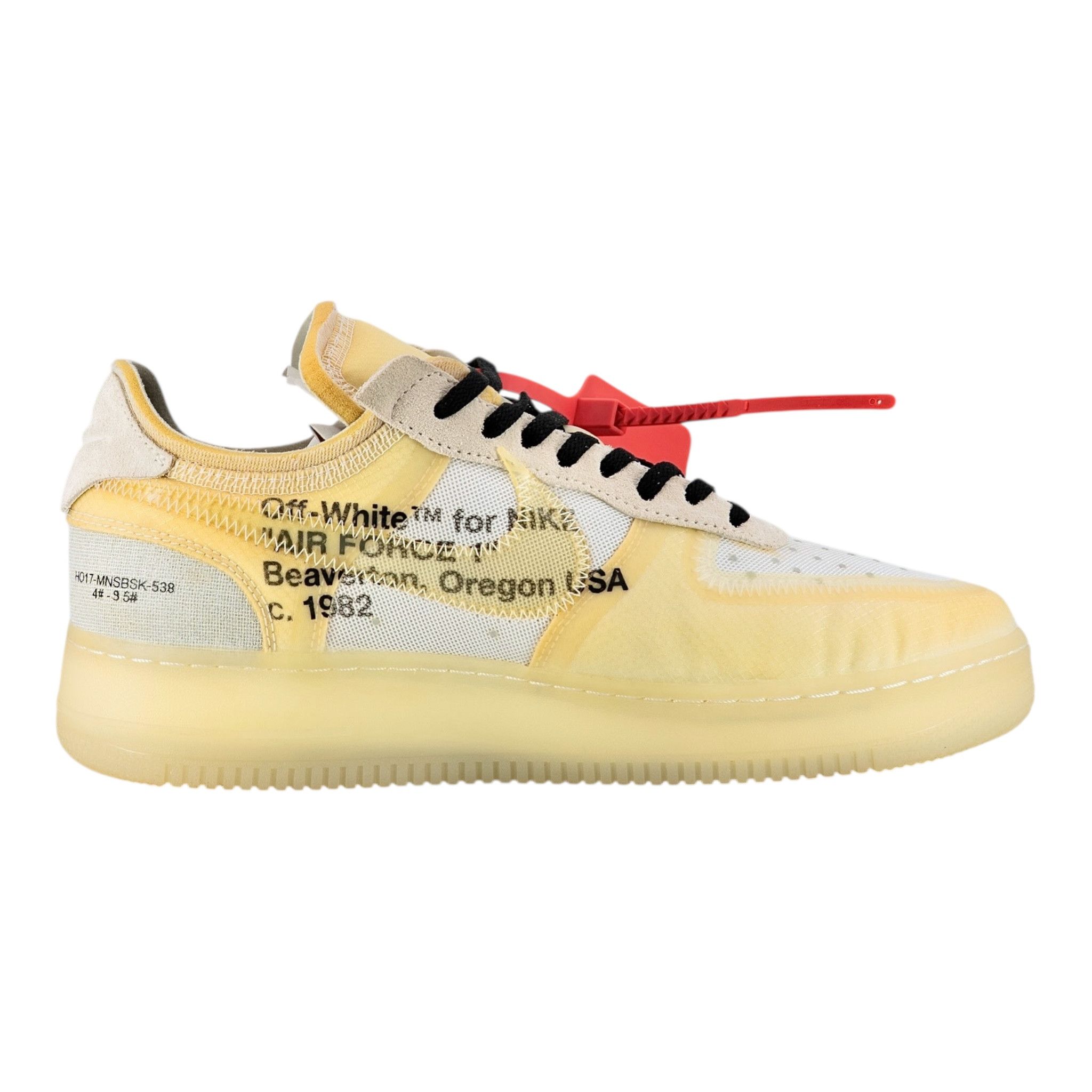 Nike Air Force 1 Low Off-White Size US 9 / EU 42 - 6 Thumbnail