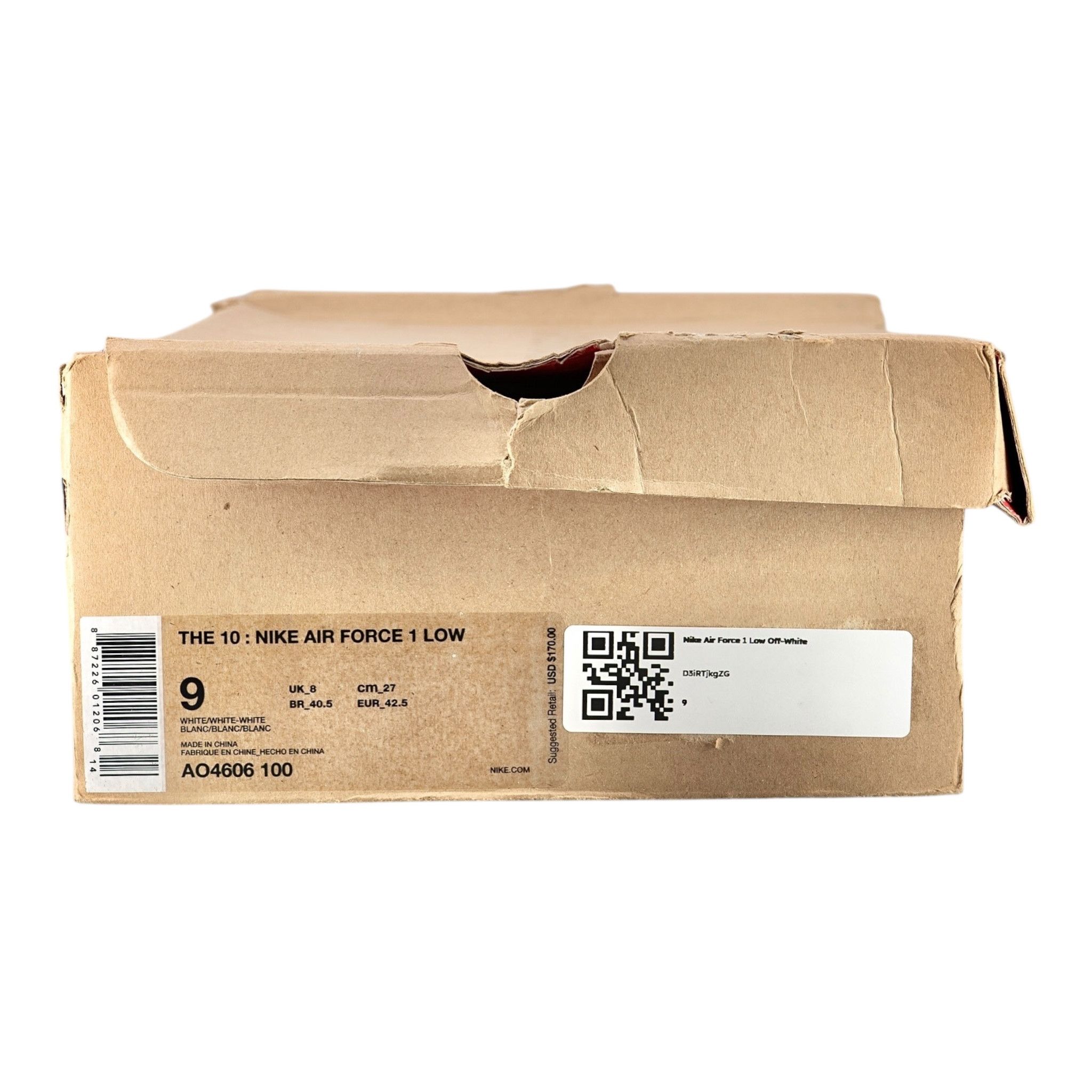 Nike Air Force 1 Low Off-White Size US 9 / EU 42 - 8 Thumbnail