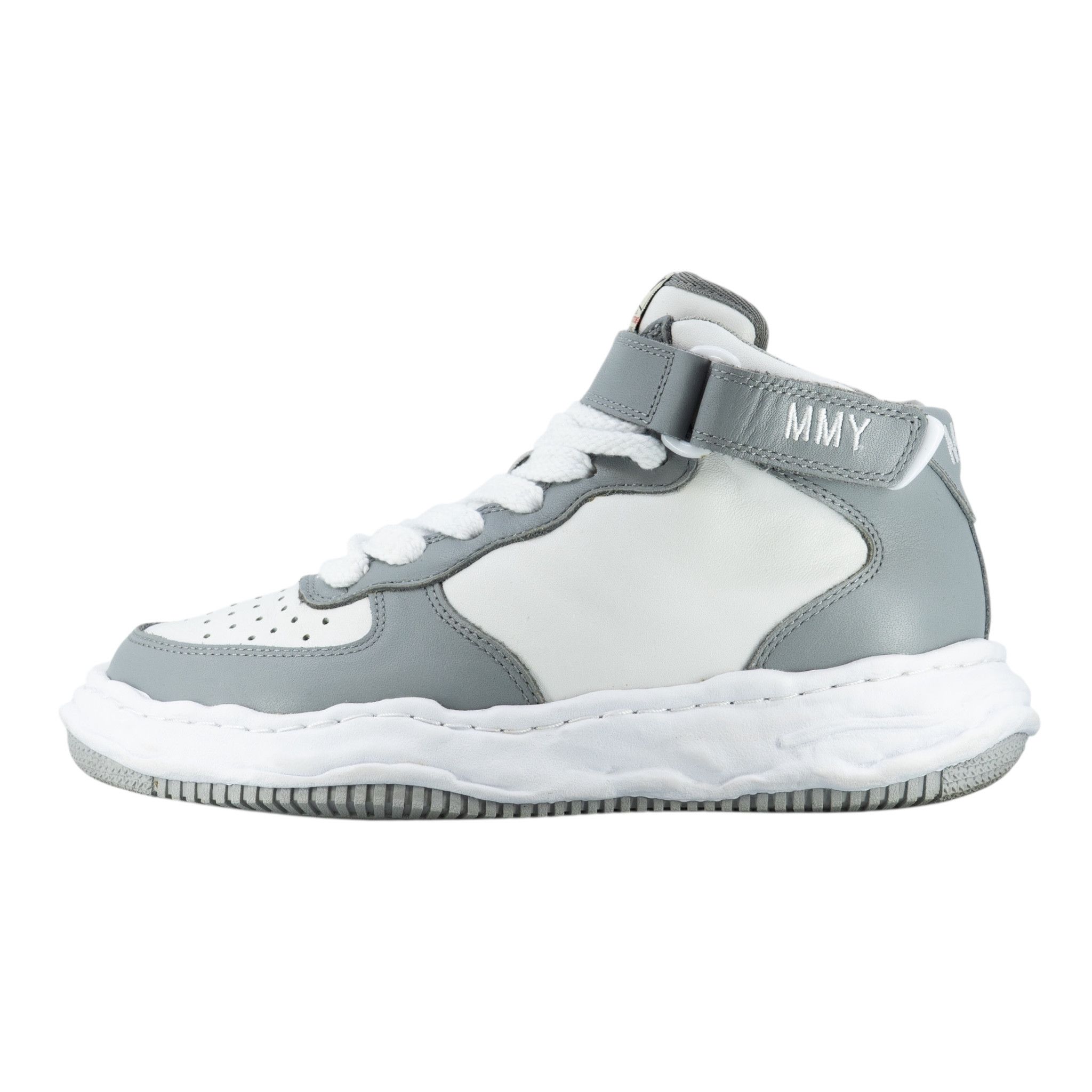 Maison MIHARA YASUHIRO Wayne OG Sole Sneaker High White Grey Size US 9 / EU 42 - 2 Thumbnail