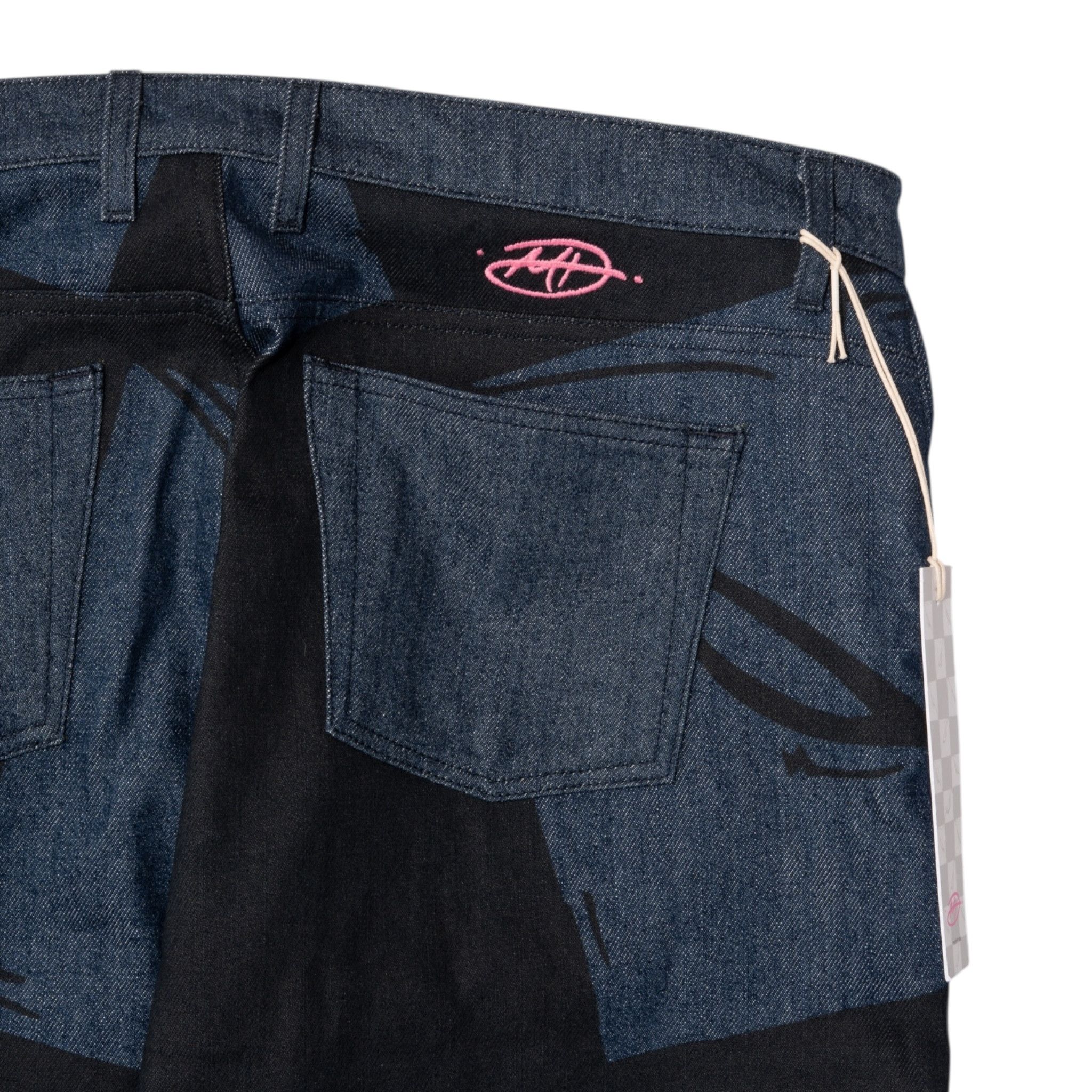 Matty Boy Anti Promo 99 Eyes Jeans Dark Indigo Black Multi Size US 38 / EU 54 - 4 Thumbnail