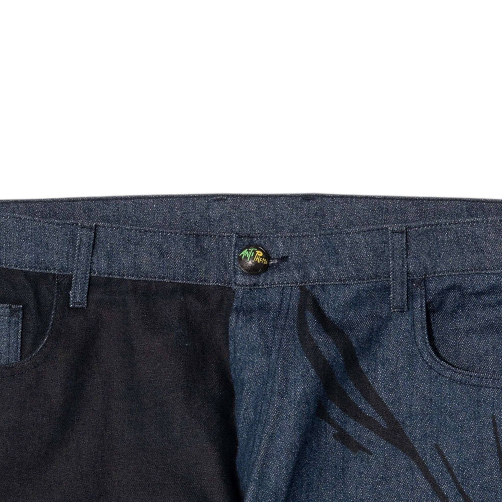 Matty Boy Anti Promo 99 Eyes Jeans Dark Indigo Black Multi Size US 38 / EU 54 - 5 Thumbnail