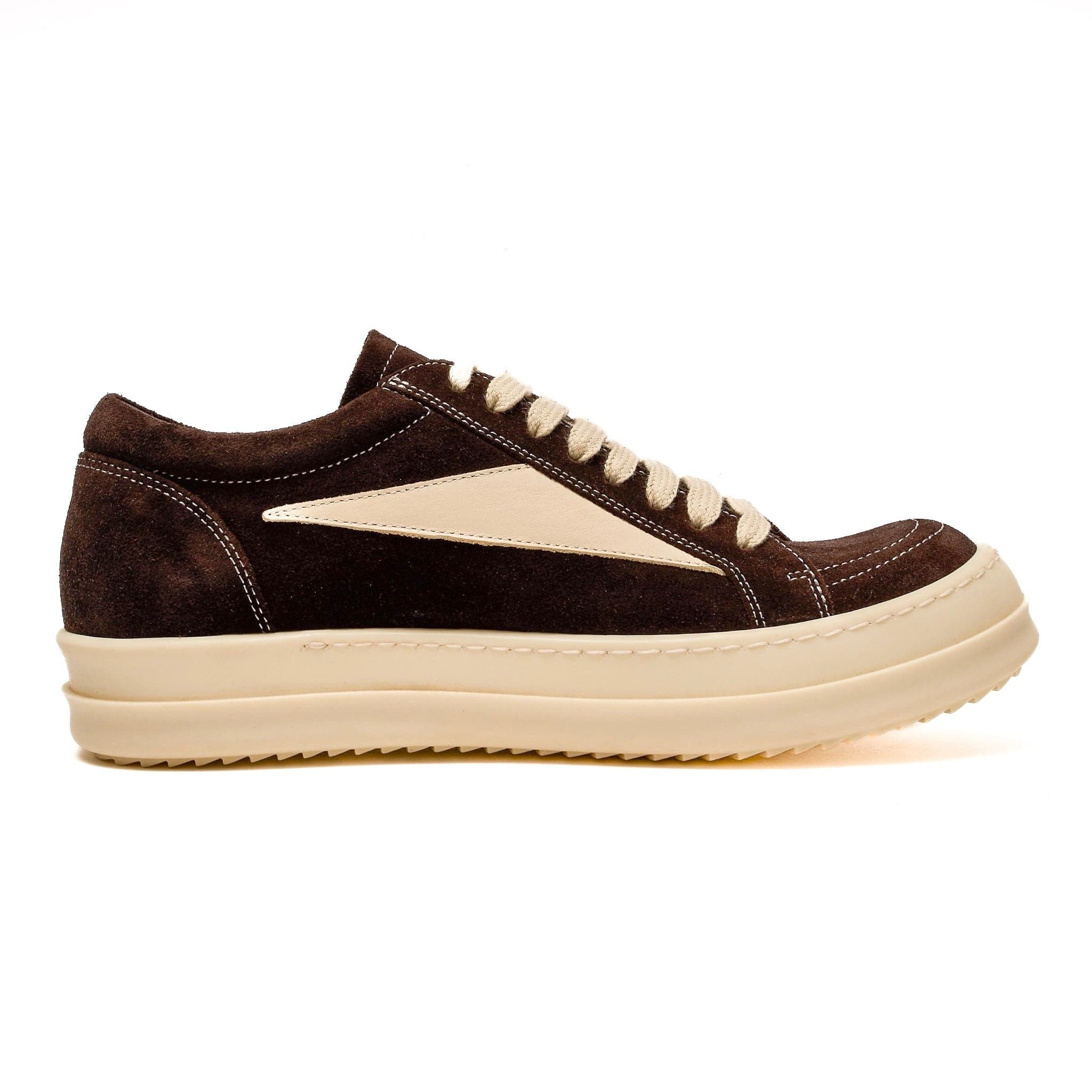 Rick Owens Hollywood Vintage Sneaker Low Mahogany Milk Size US 6 / IT 36 - 4 Thumbnail