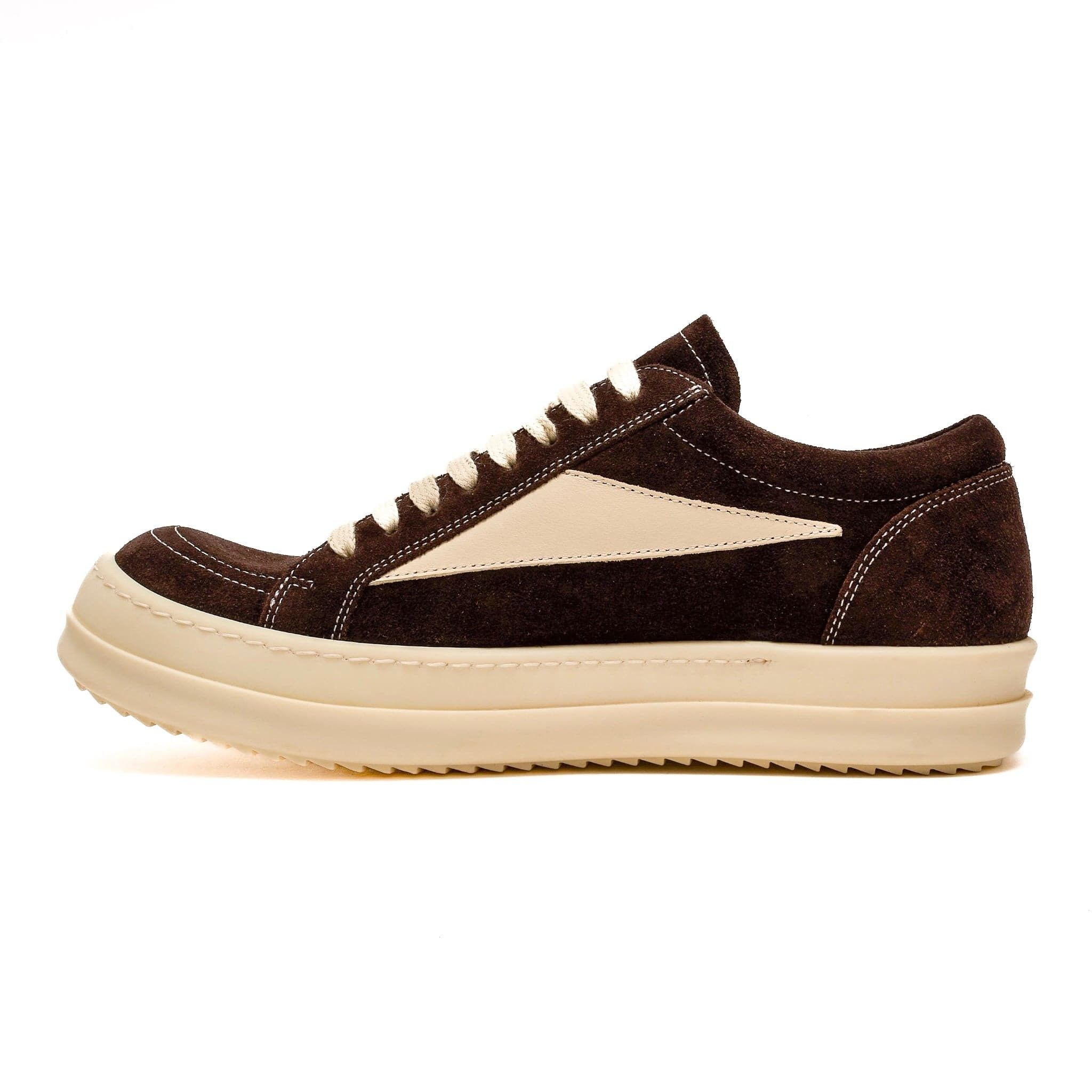 Rick Owens Hollywood Vintage Sneaker Low Mahogany Milk Size US 6 / IT 36 - 3 Thumbnail
