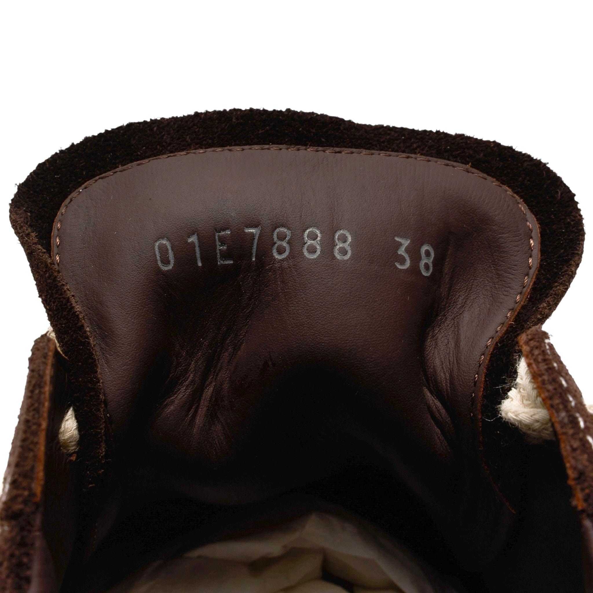 Rick Owens Hollywood Vintage Sneaker Low Mahogany Milk Size US 6 / IT 36 - 8 Thumbnail