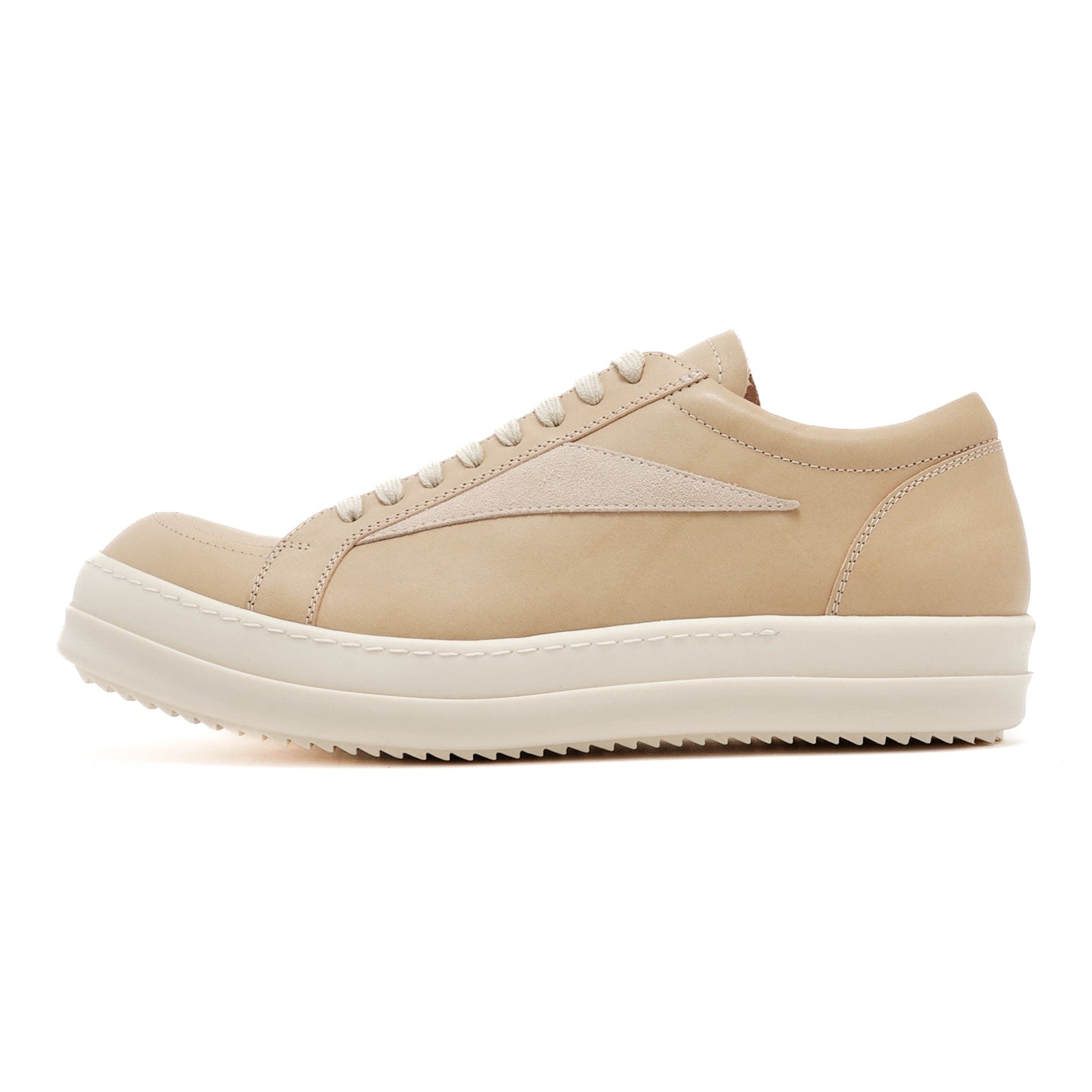 Rick Owens Hollywood Vintage Sneaker Low Parchment Milk Size US 9 / EU 42 - 2 Thumbnail