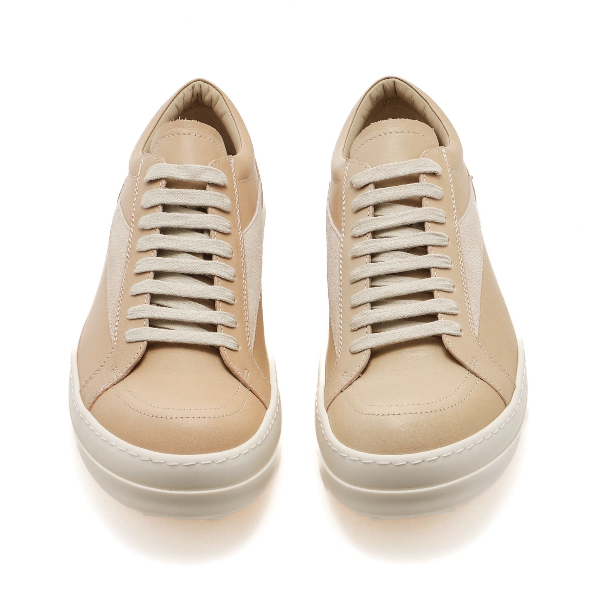 Rick Owens Hollywood Vintage Sneaker Low Parchment Milk Size US 9 / EU 42 - 5 Thumbnail