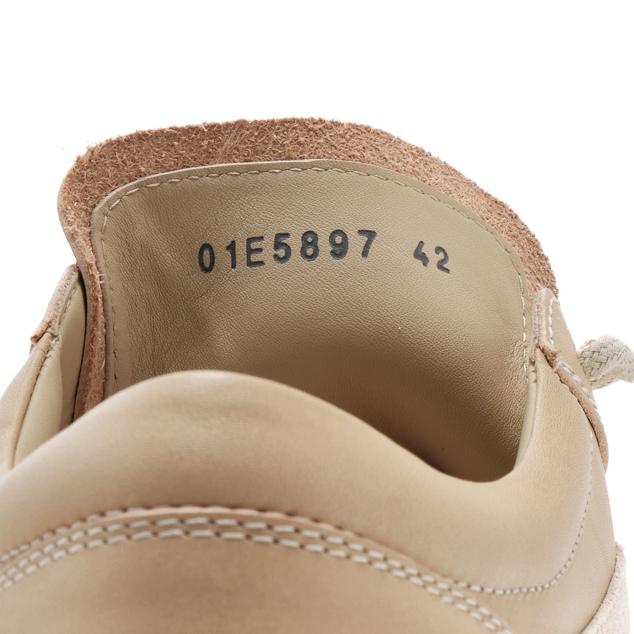 Rick Owens Hollywood Vintage Sneaker Low Parchment Milk Size US 9 / EU 42 - 11 Thumbnail