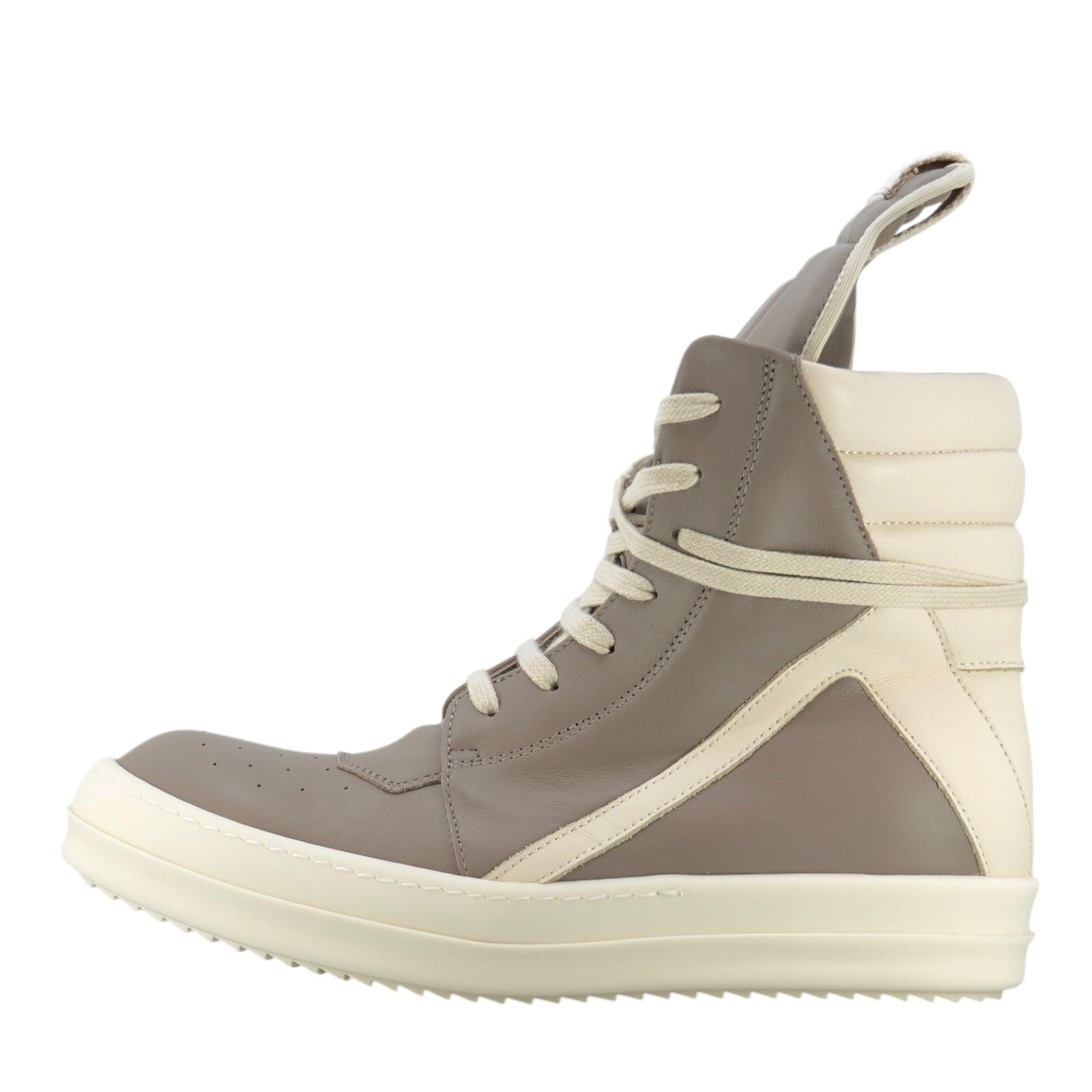 Rick Owens Hollywood Geobasket Sneaker High Flesh Milk (W) Size US 5 / IT 35 - 2 Thumbnail