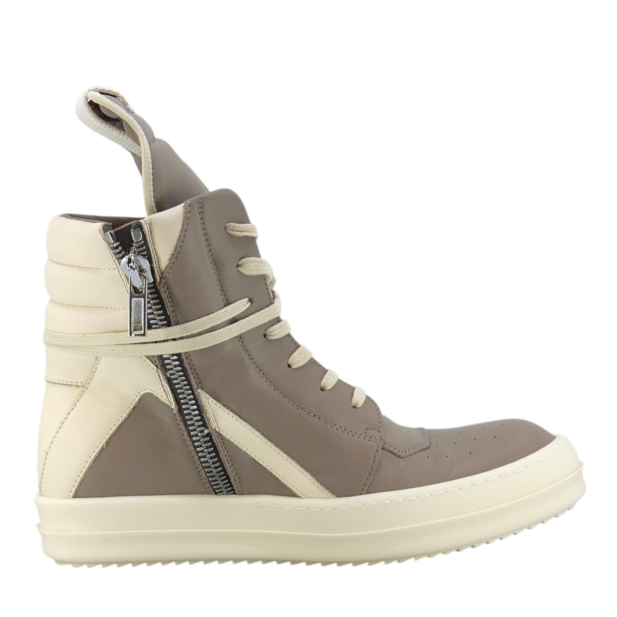 Rick Owens Hollywood Geobasket Sneaker High Flesh Milk (W) Size US 5 / IT 35 - 4 Thumbnail