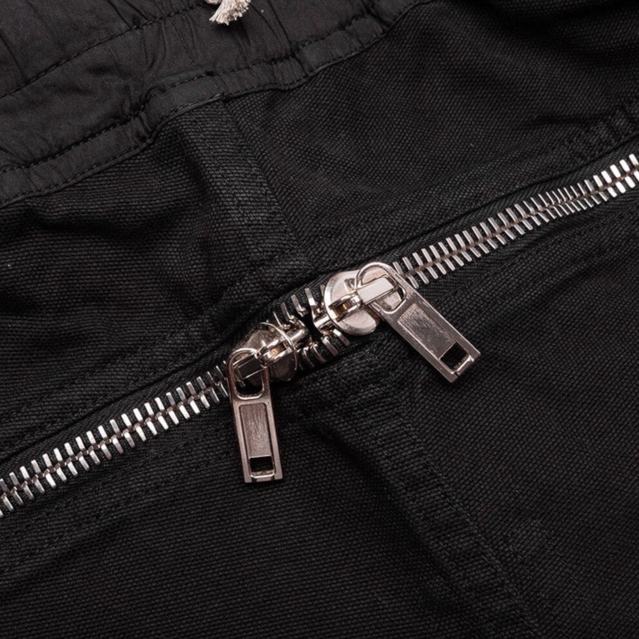 Rick Owens DRKSHDW Hollywood Zipper Cargo Shorts Black Size US 36 / EU 52 - 4 Thumbnail