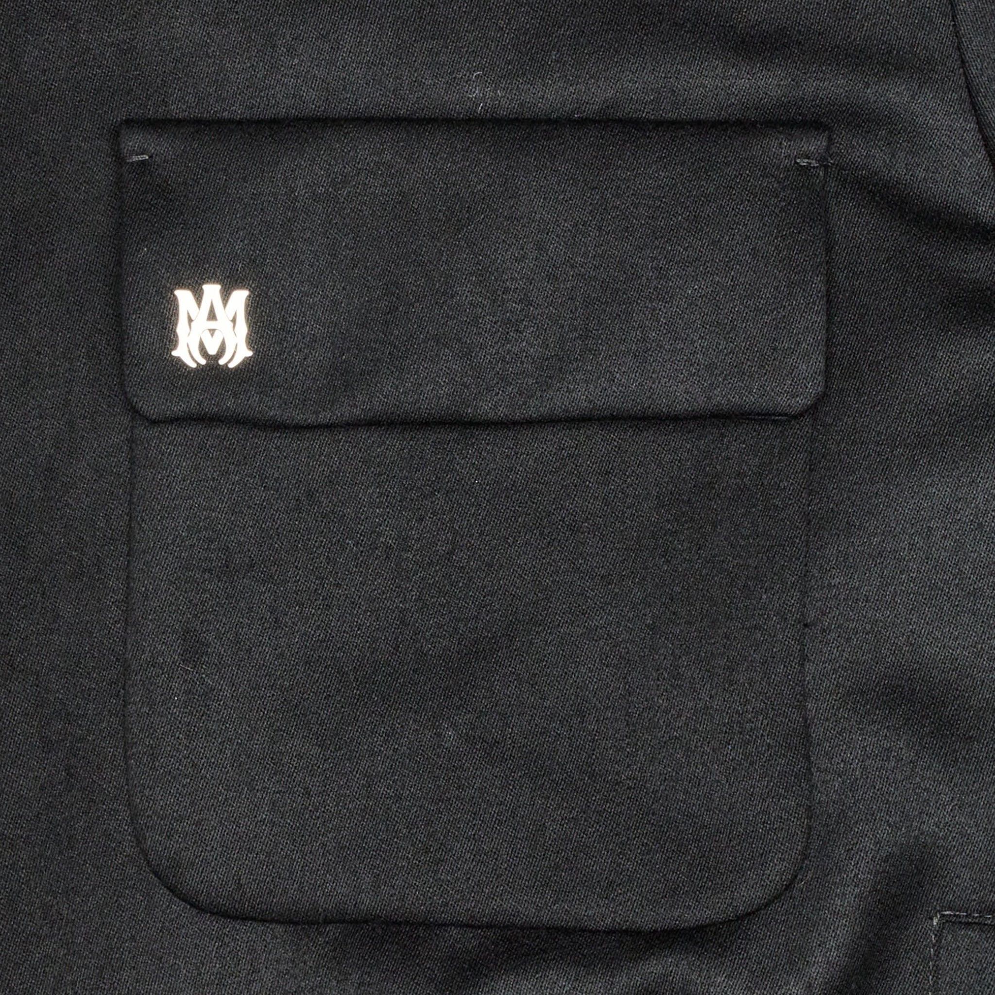 Amiri Amiri Double Pocket Zip Up Track Jacket Black Size US XL / EU 56 / 4 - 3 Thumbnail
