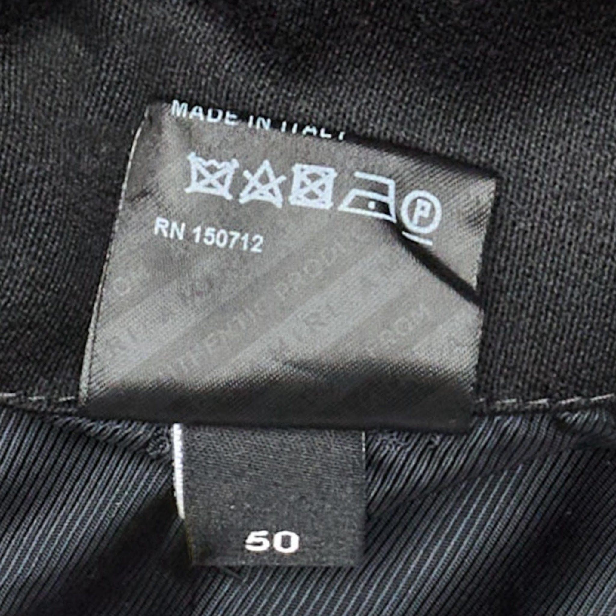 Amiri Amiri Double Pocket Zip Up Track Jacket Black Size US XL / EU 56 / 4 - 7 Thumbnail