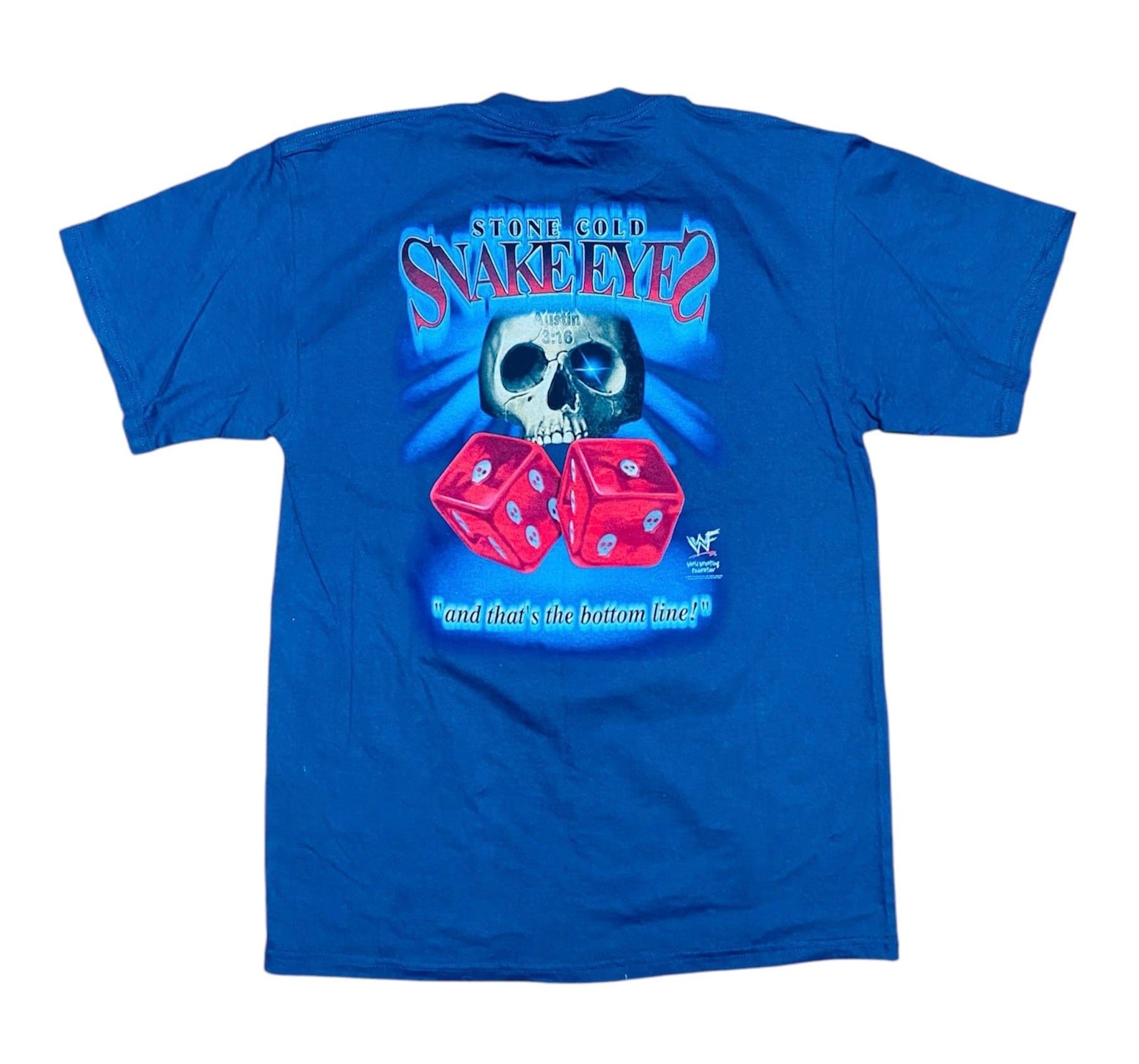 Vintage WWF Stone Cold Steve Austin Snake Eyes Short Sleeve Tee Shi Size US L / EU 52-54 / 3 - 2 Thumbnail