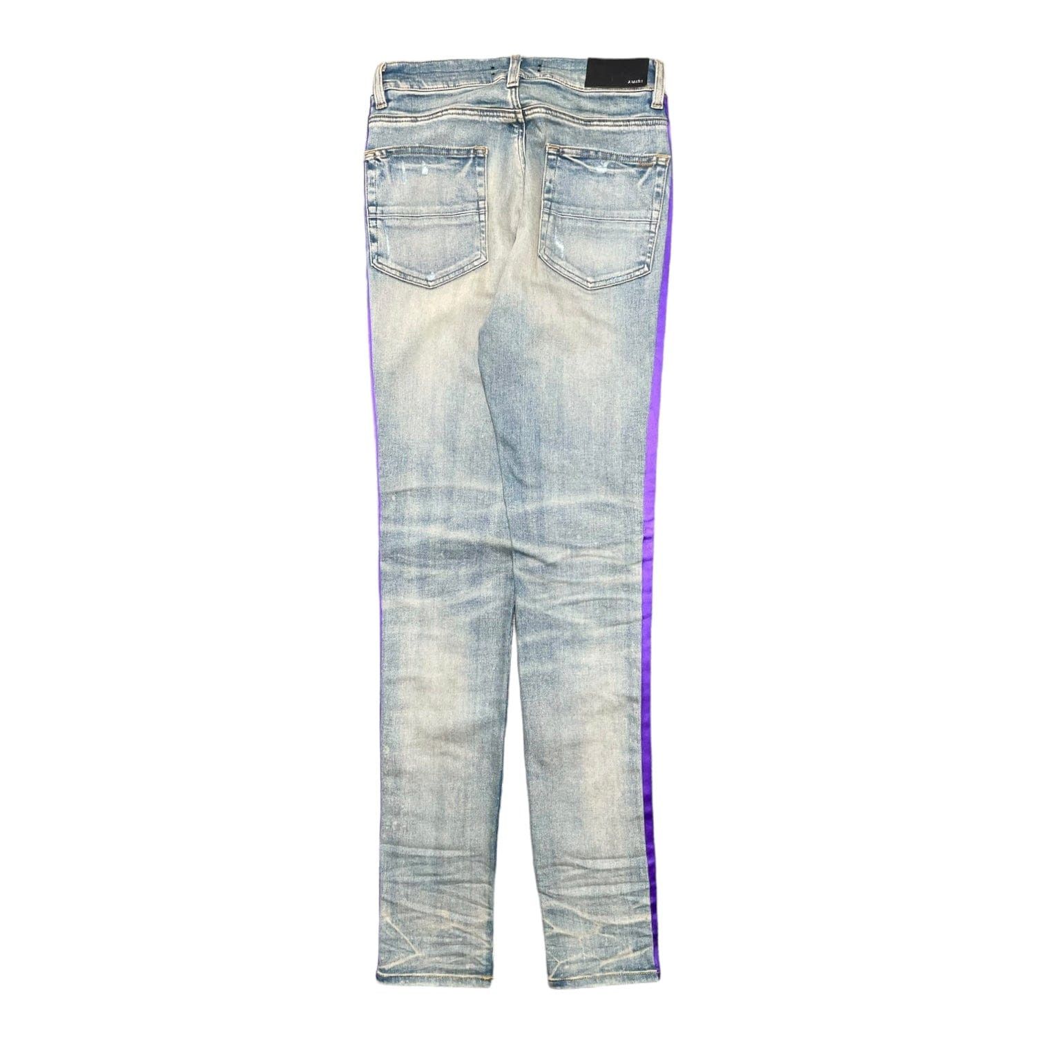 Amiri Amiri Lakers Track Jeans Clay Indigo Size US 31 - 2 Thumbnail