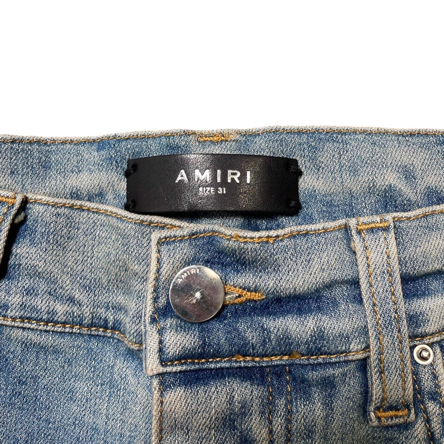 Amiri Amiri Lakers Track Jeans Clay Indigo Size US 31 - 4 Thumbnail
