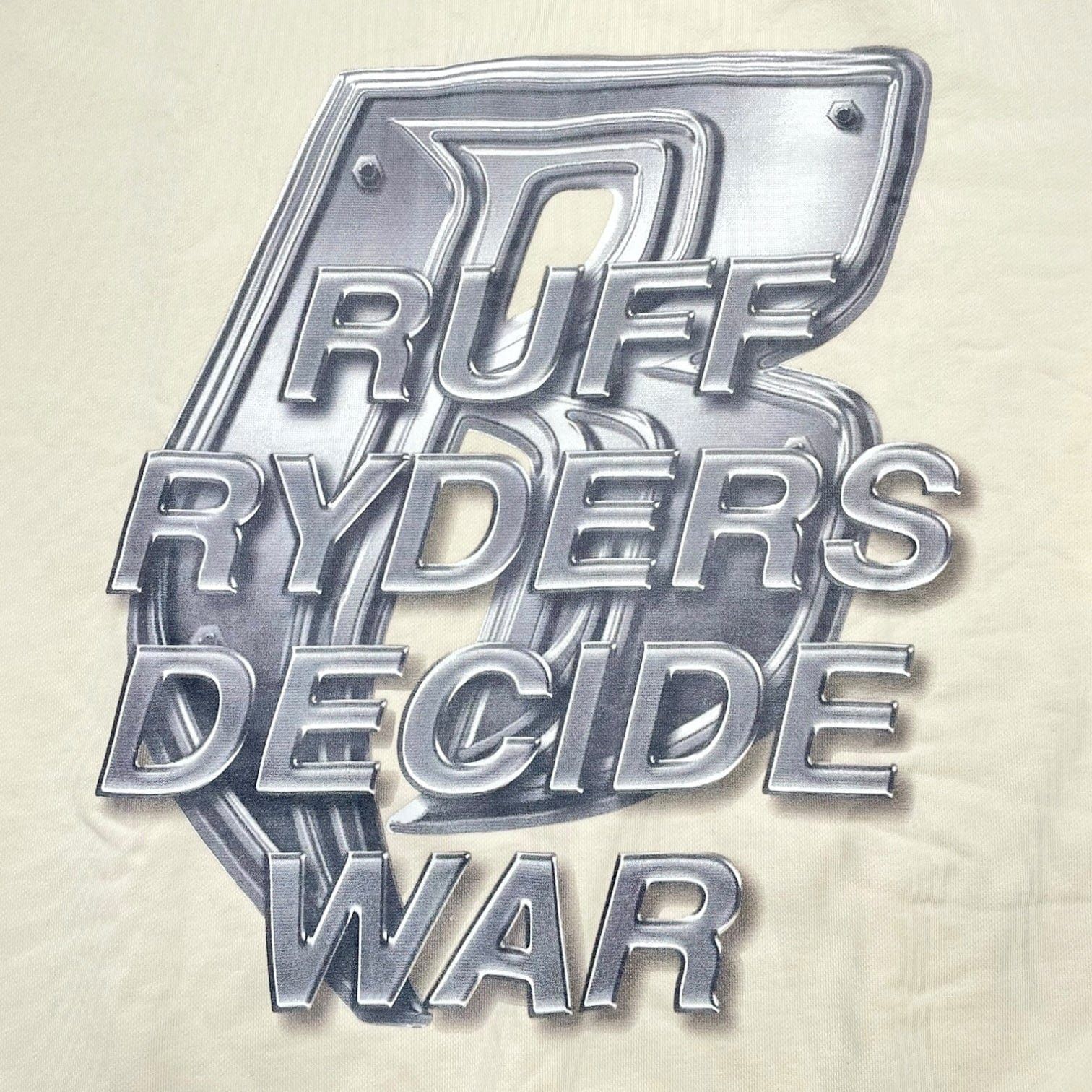 Who Decides War Ruff Ryders Crewneck Sweatshirt Ivory Multi Size US XL / EU 56 / 4 - 3 Thumbnail