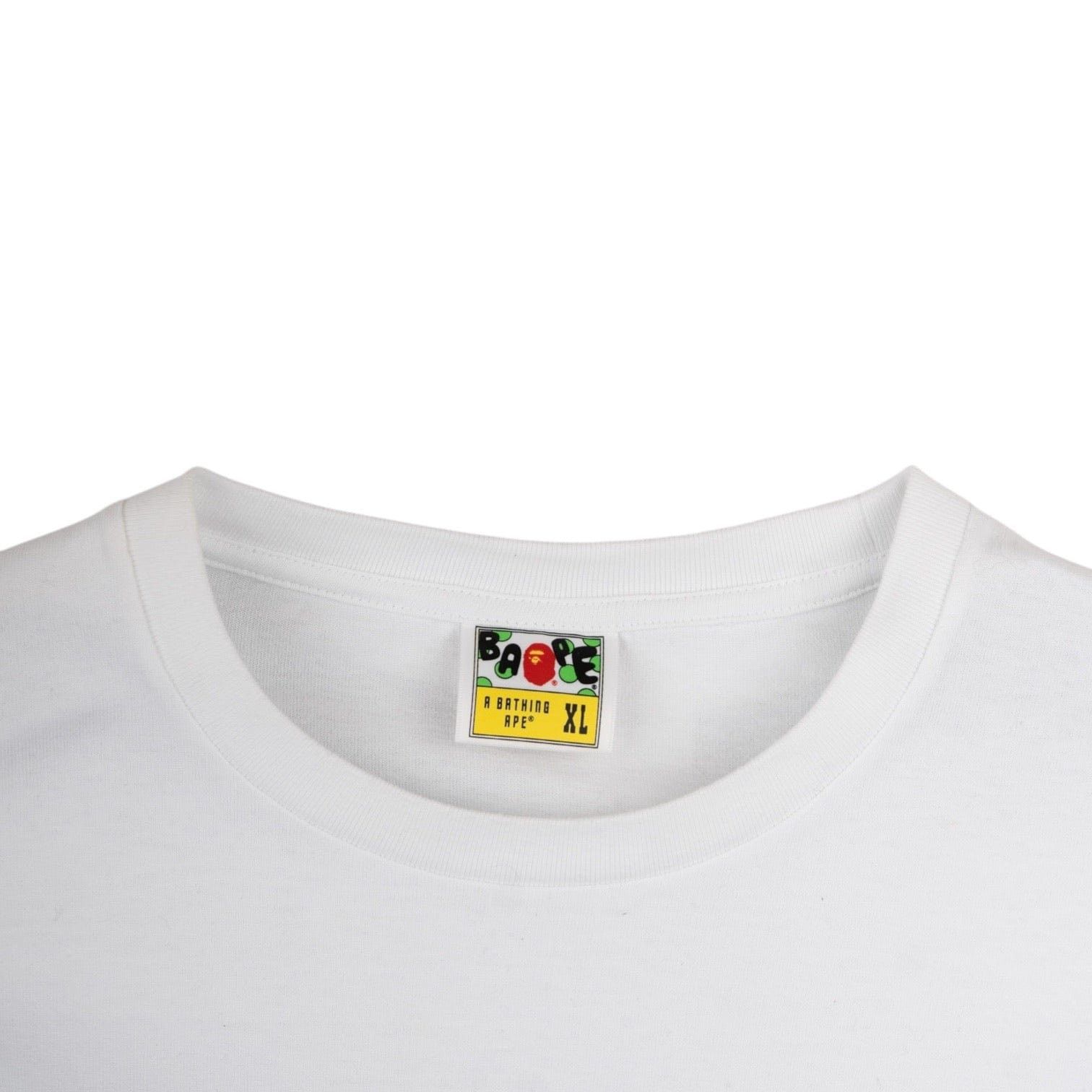 Bape Baby Milo Hanging Family Short Sleeve Tee Shirt White Size US XL / EU 56 / 4 - 4 Thumbnail