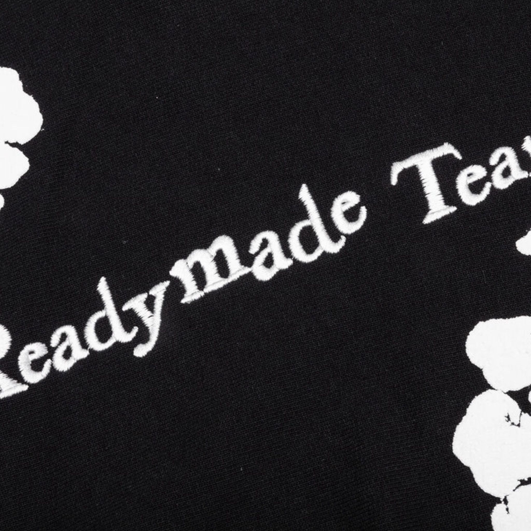 DENIM TEARS x Ready Made Cotton Wreath Hooded Sweatshirt Black Size US XL / EU 56 / 4 - 3 Thumbnail