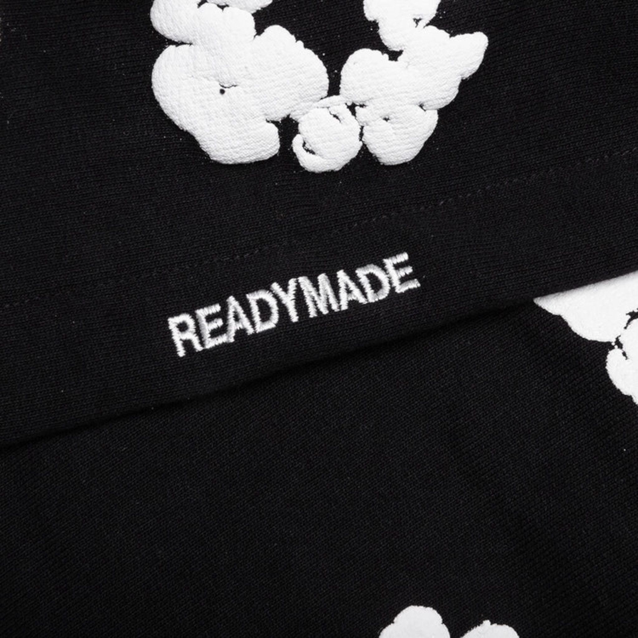 DENIM TEARS x Ready Made Cotton Wreath Hooded Sweatshirt Black Size US XL / EU 56 / 4 - 5 Thumbnail